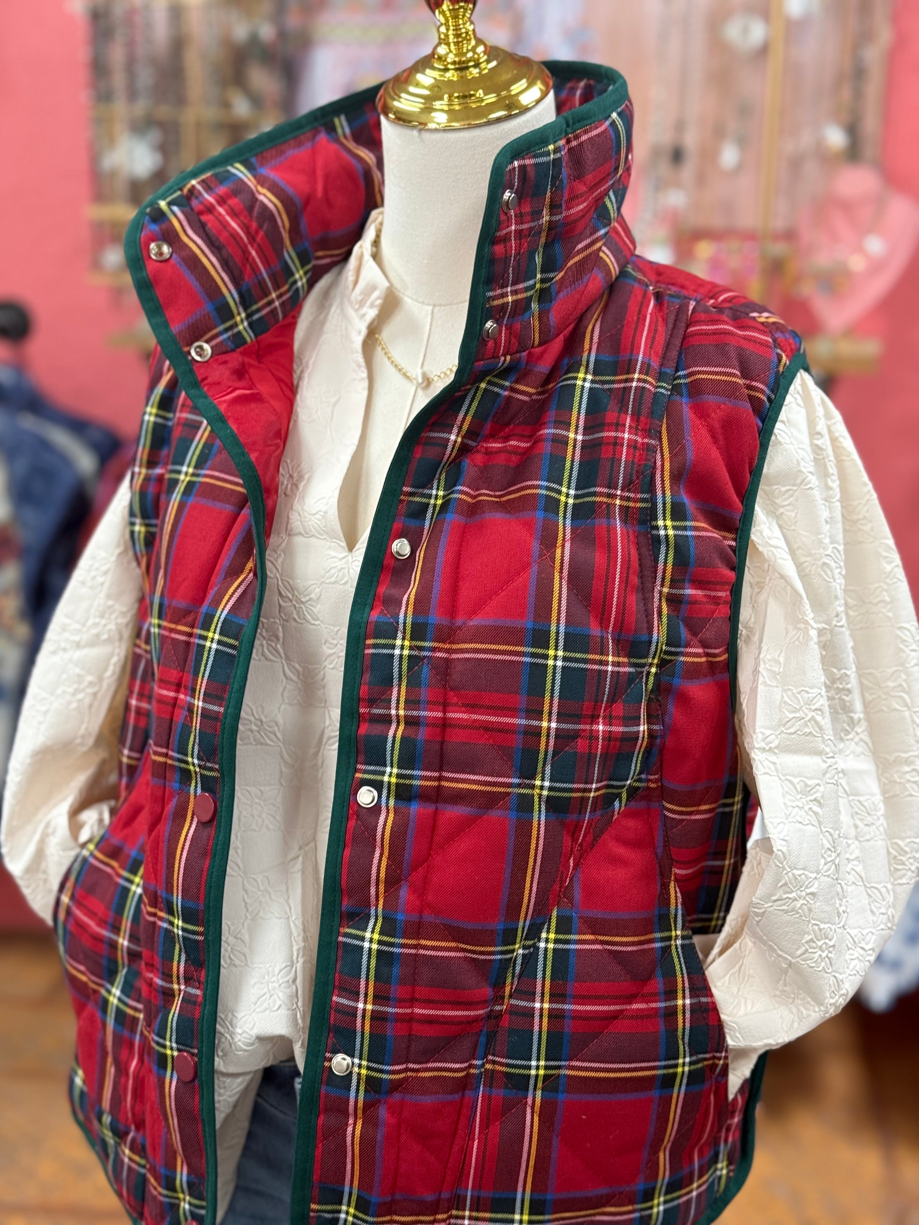 Tartan Vest