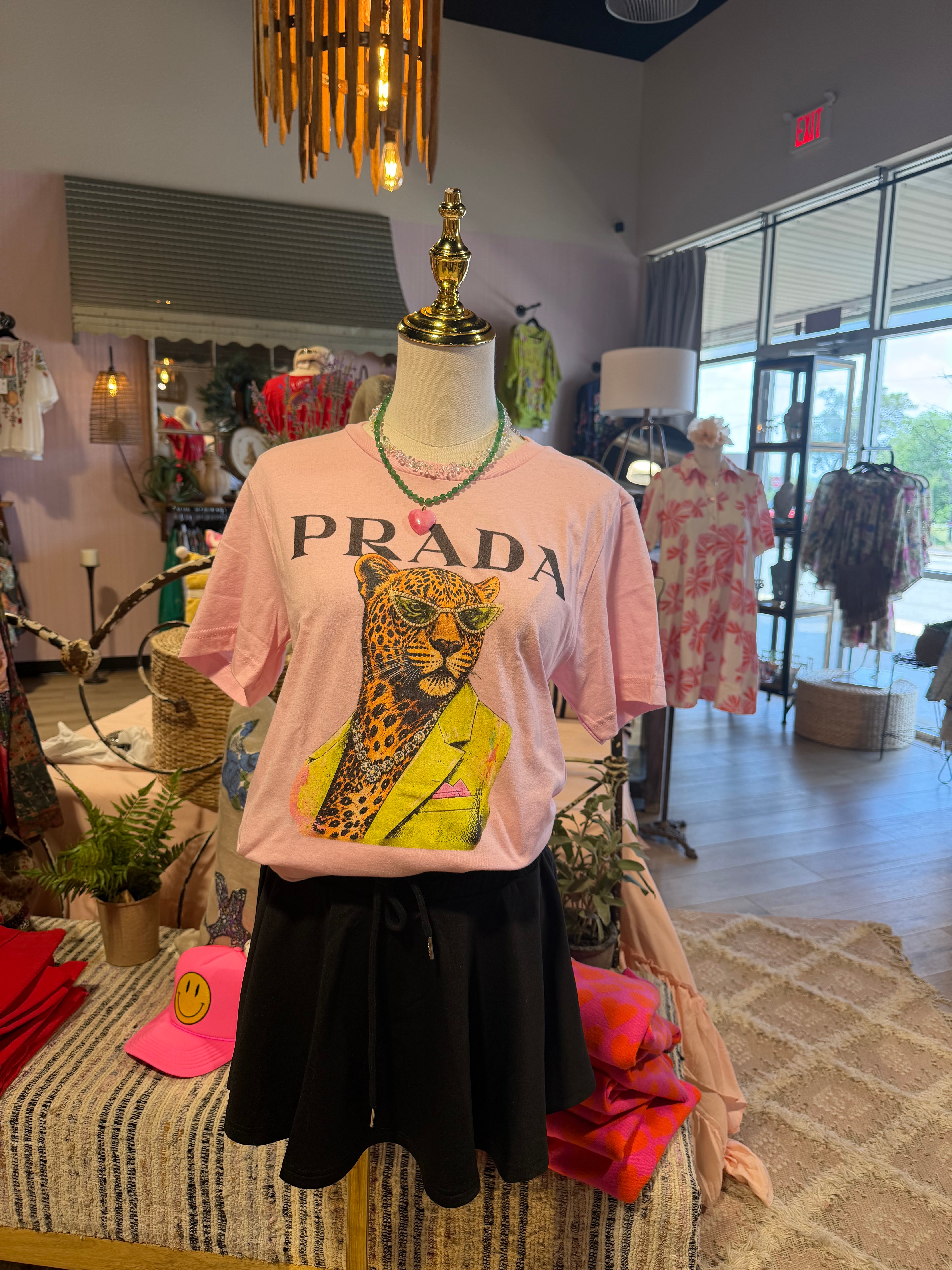 Boujee Leopard Tee