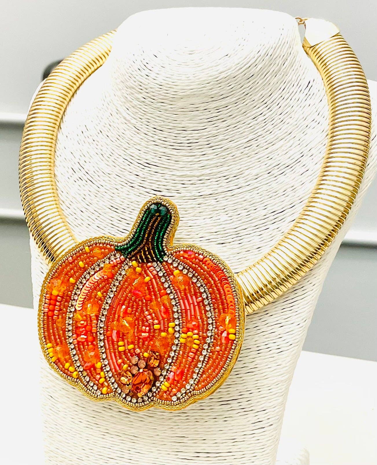 FALL - Pumpkin Necklace