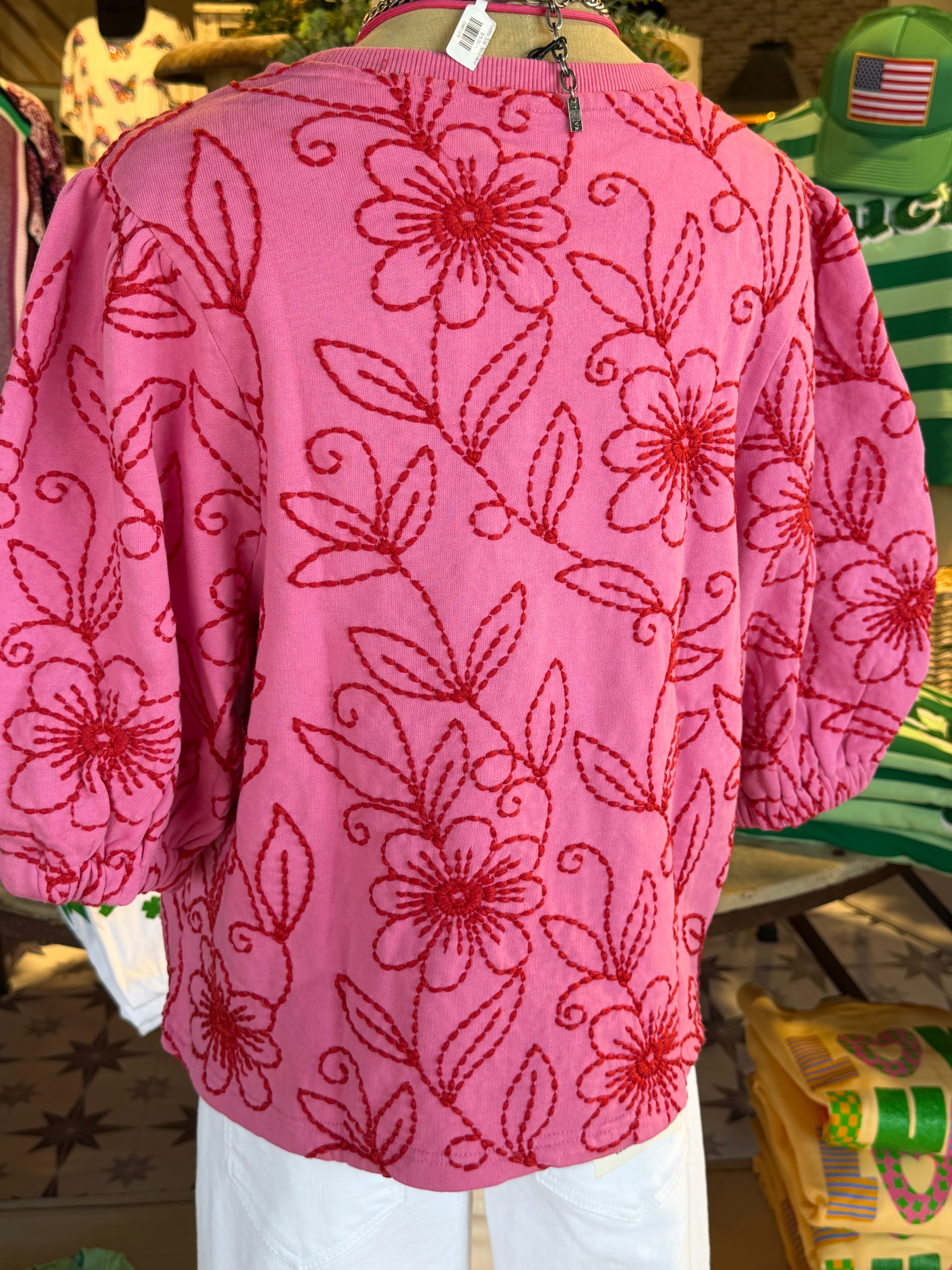 Floral Vines Top