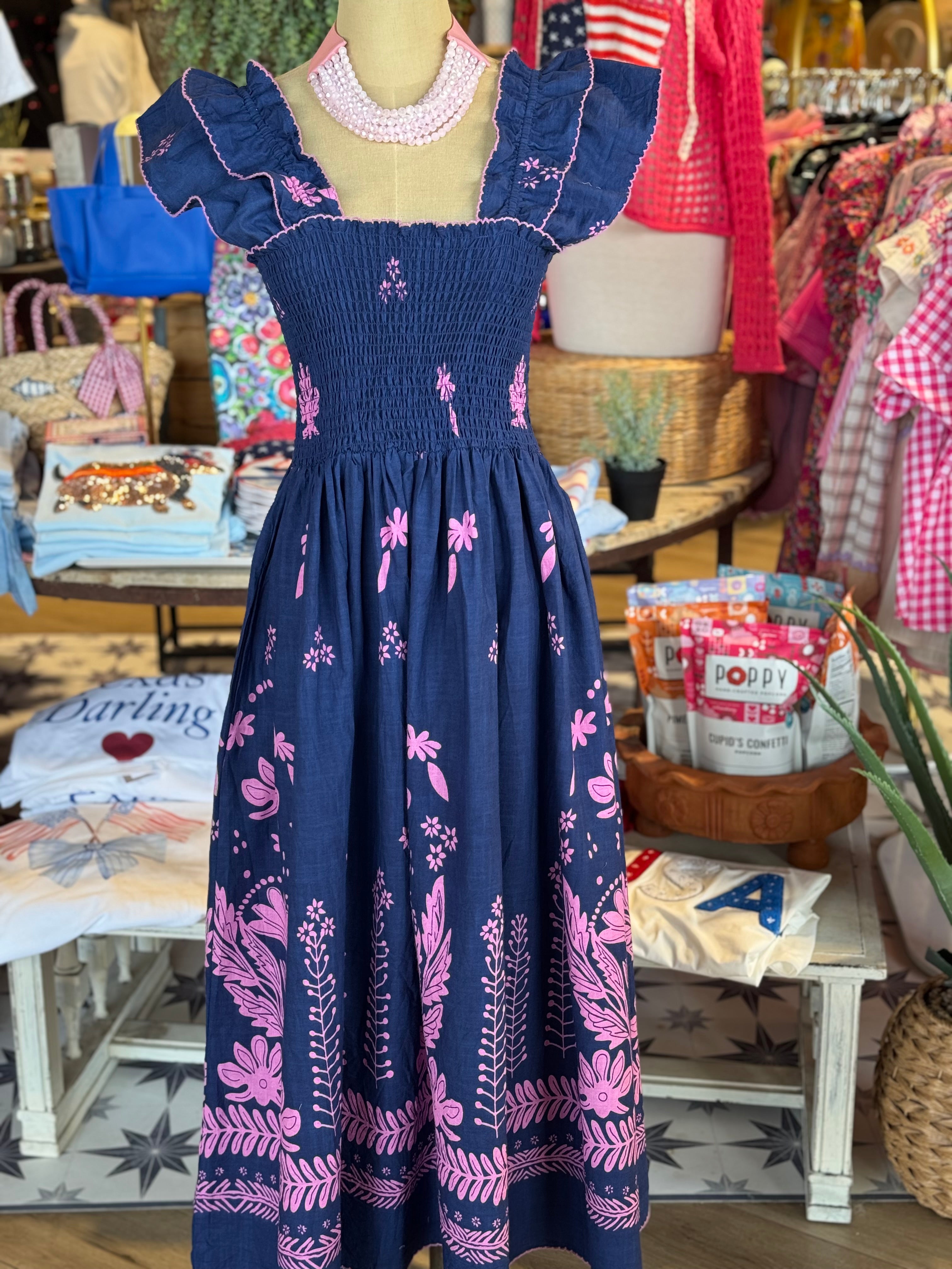 Madeline Smocked Dress