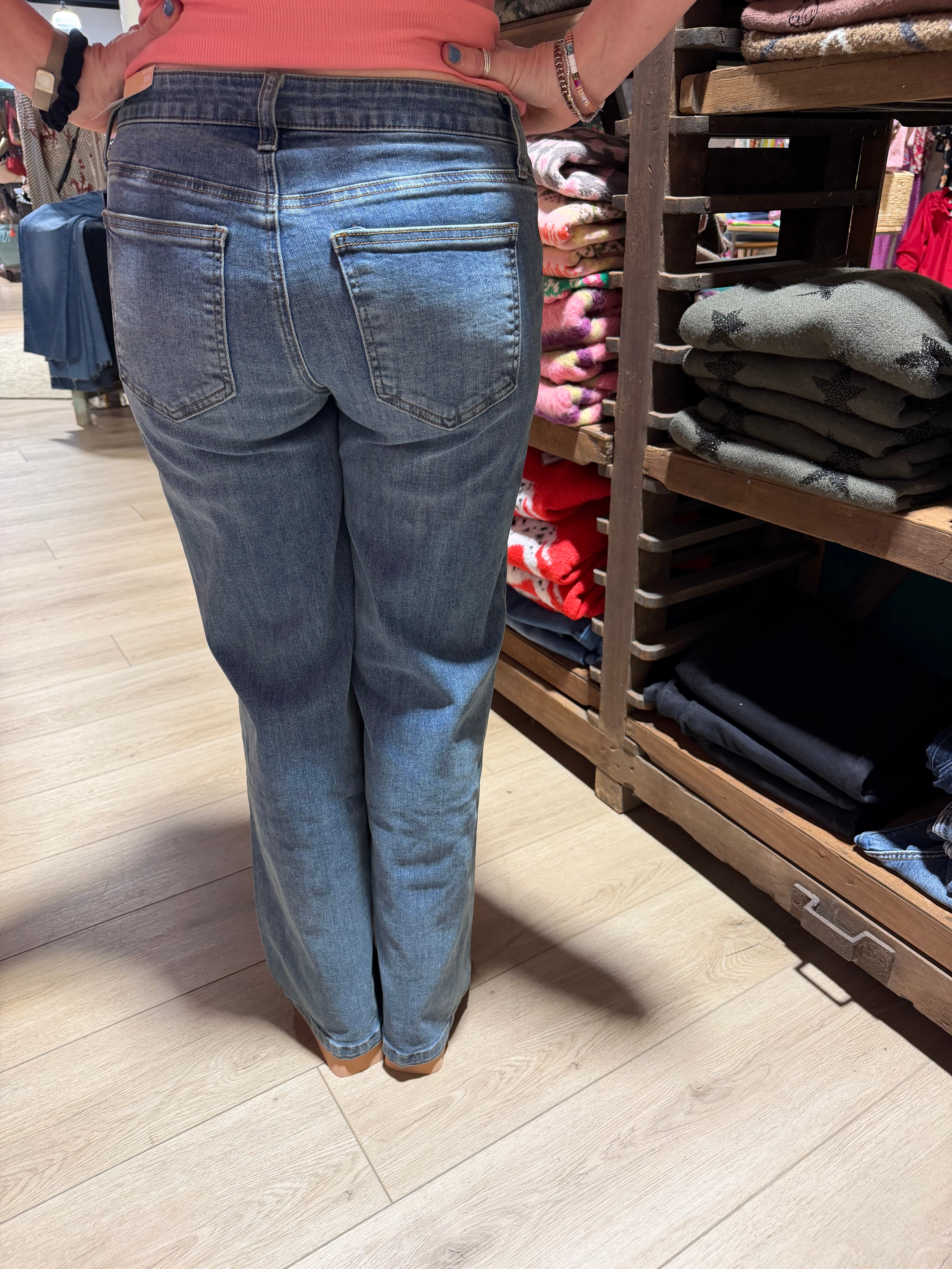 Maya Lynn Wide Leg Jeans