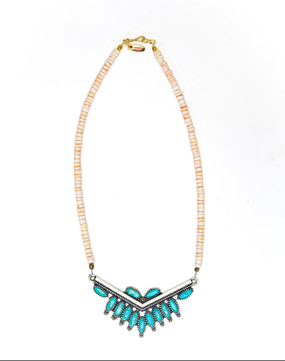 Needlepoint Arrow Necklace