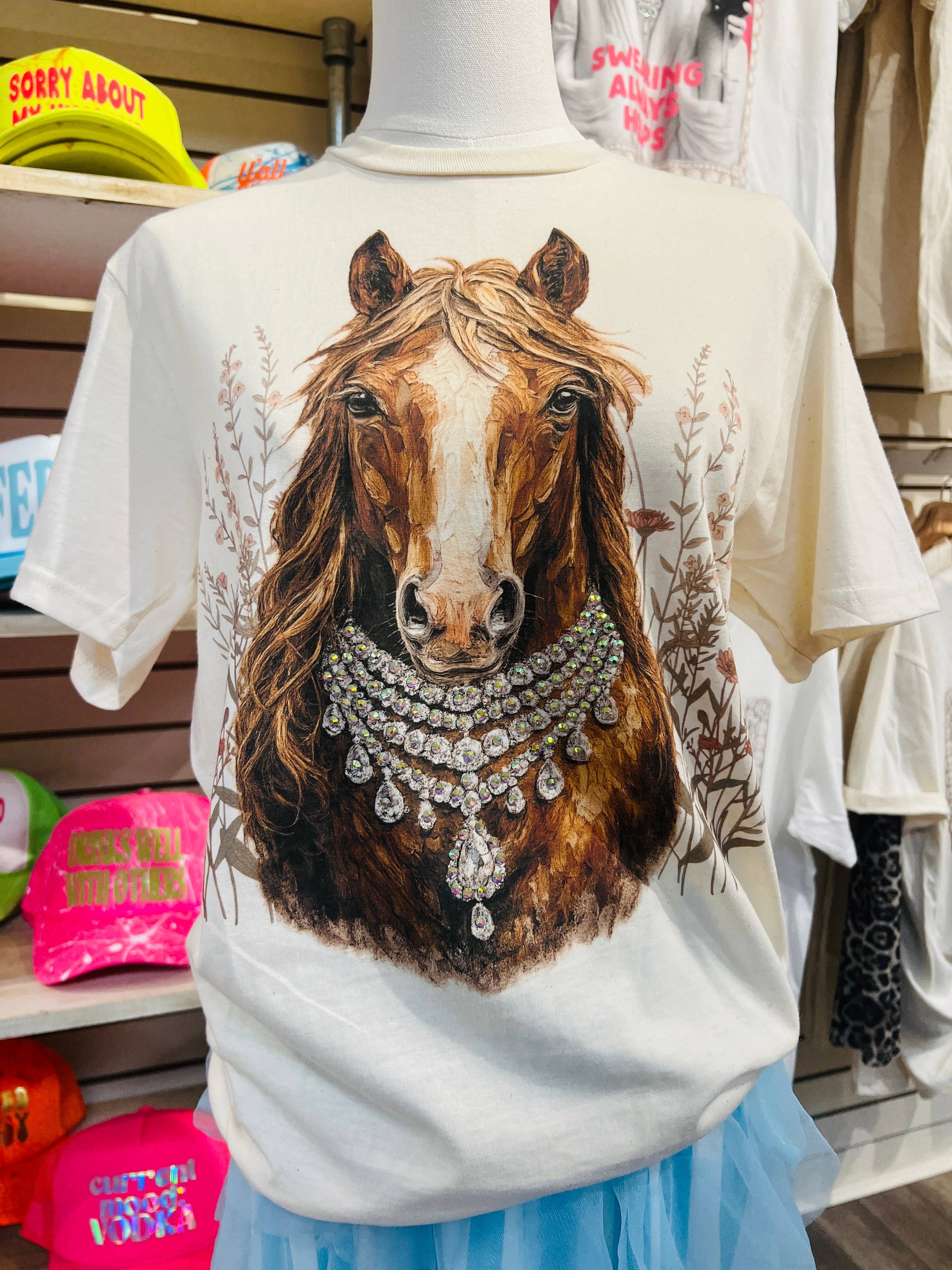 Crystal Horse Graphic Tee