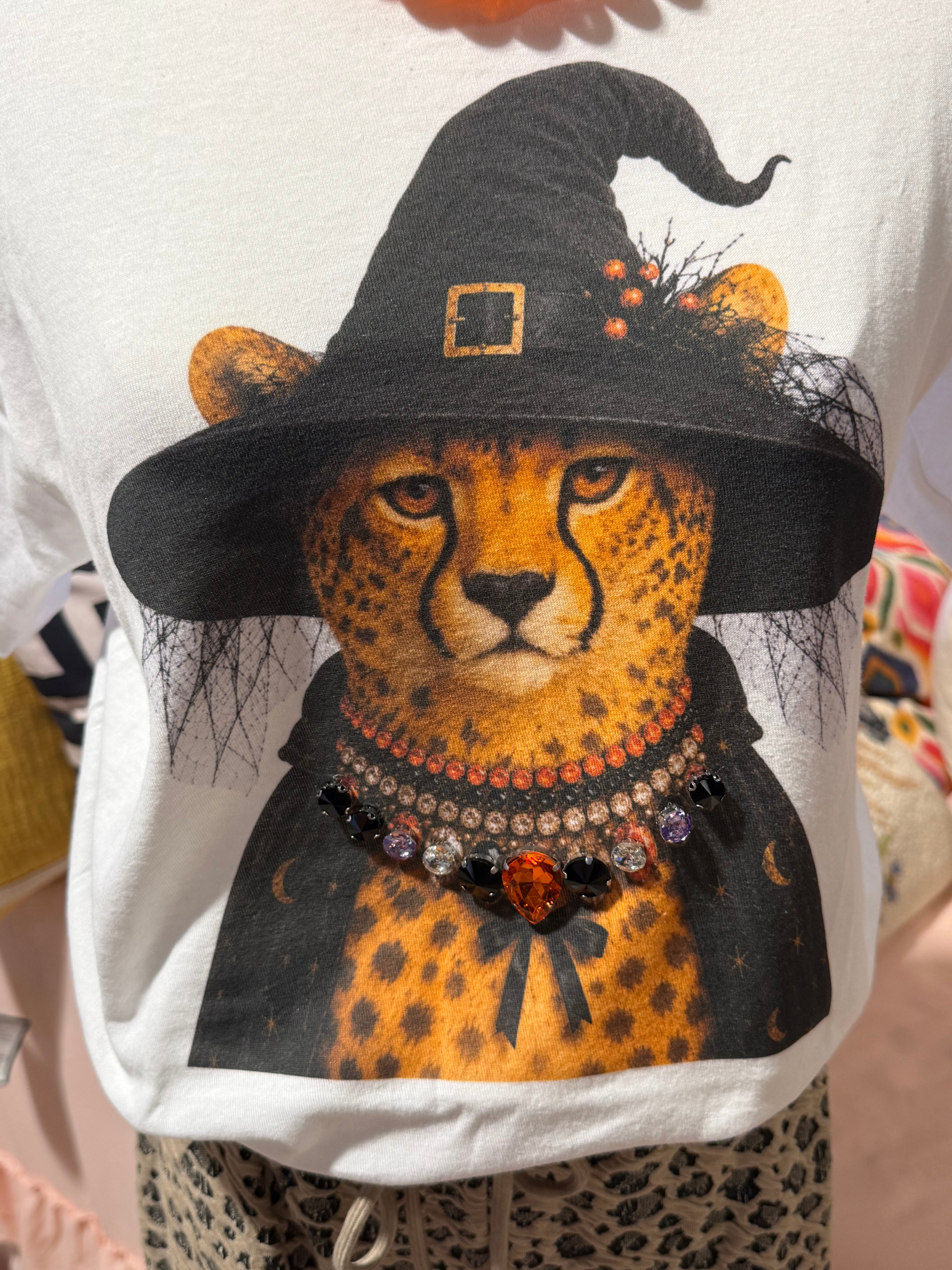 Spooky Leopard Tee