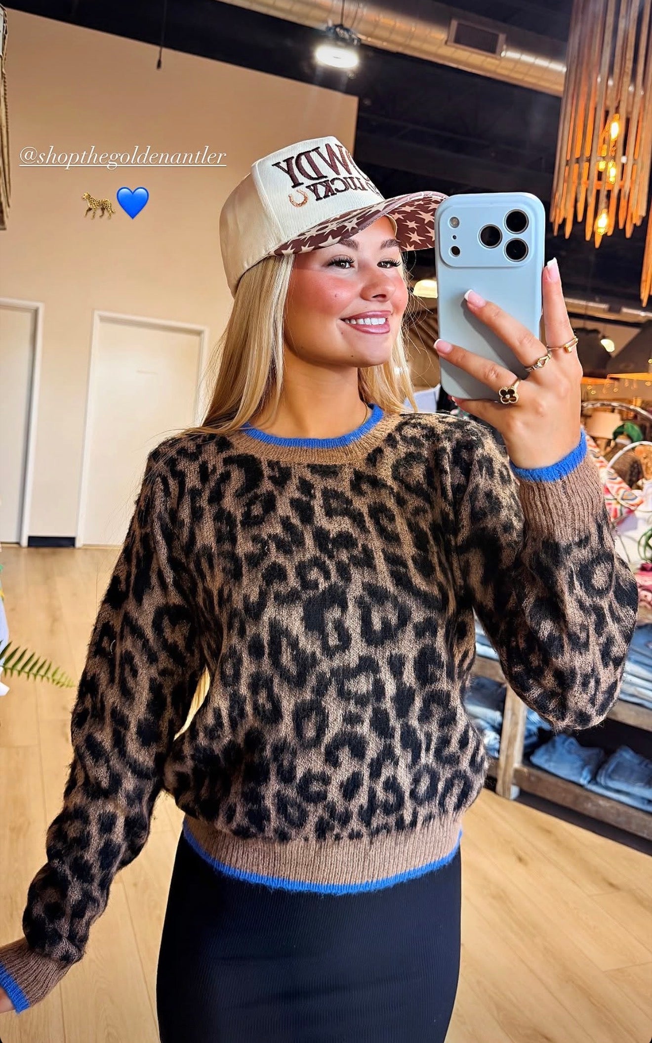 Riley Leopard Sweater