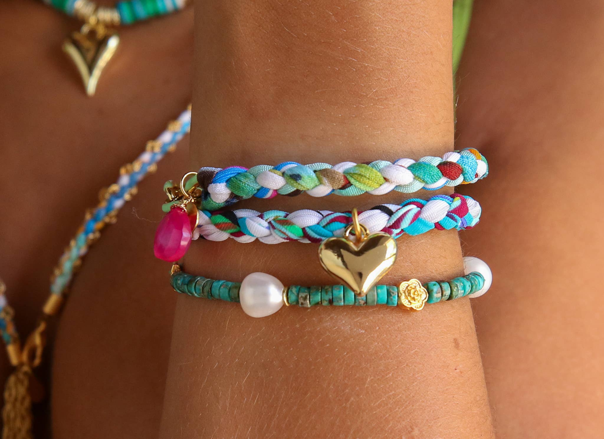 Jubliee Heart Bracelet