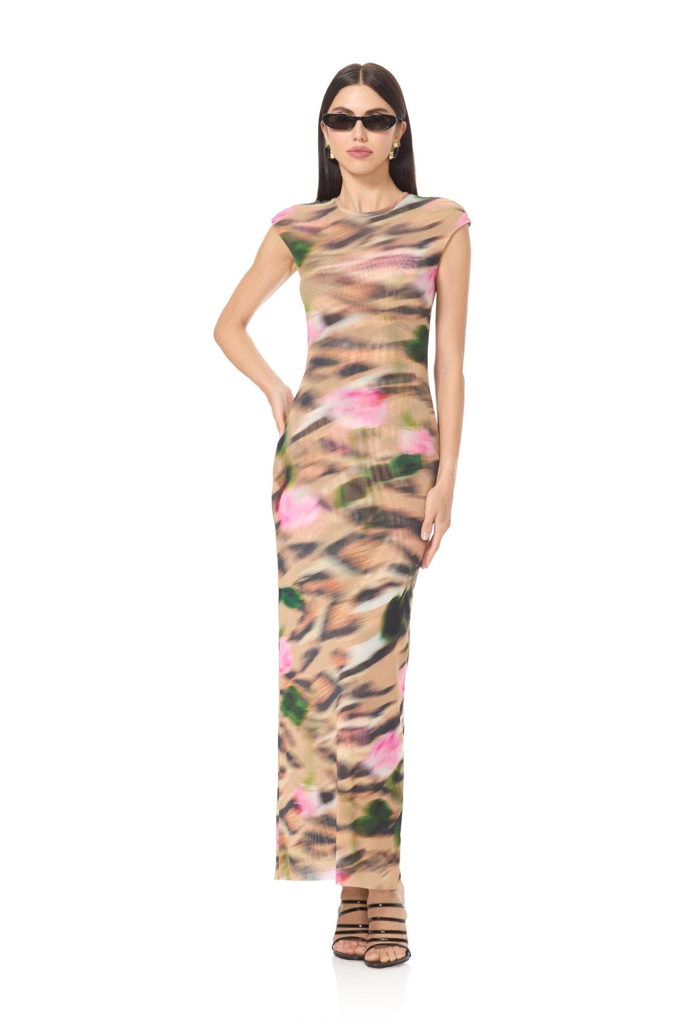 Mylo Dress - Blurry Roses