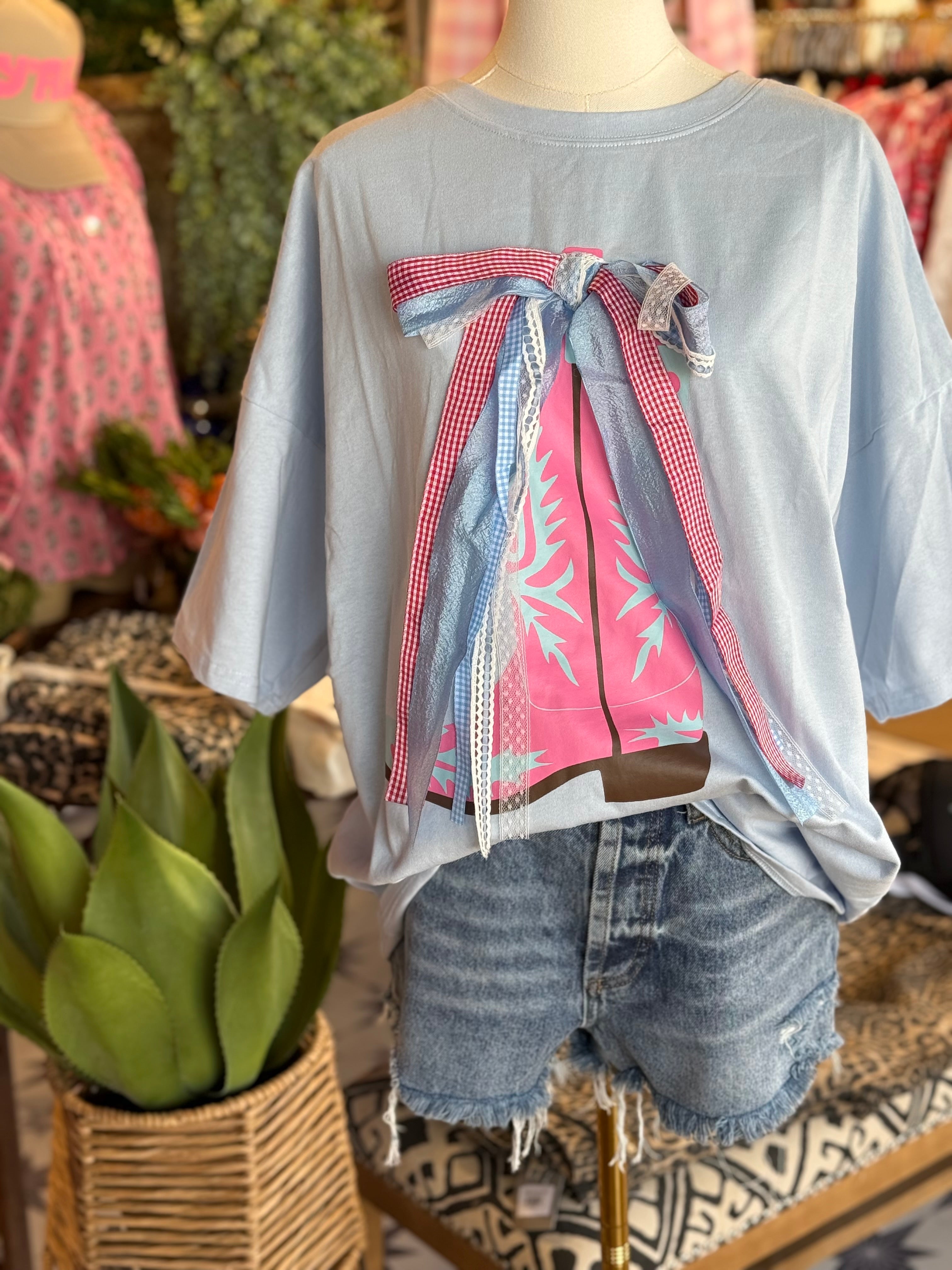 Boots And Bows Tee