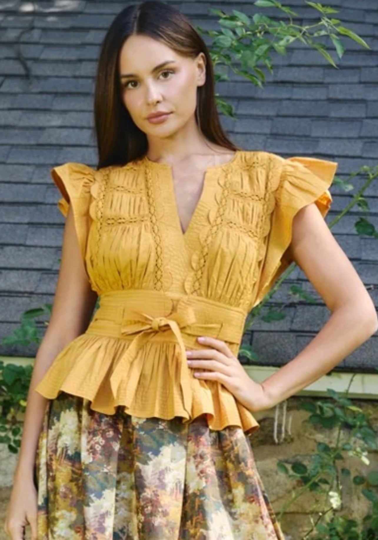 Autumn Arboretum- Madelyn Top