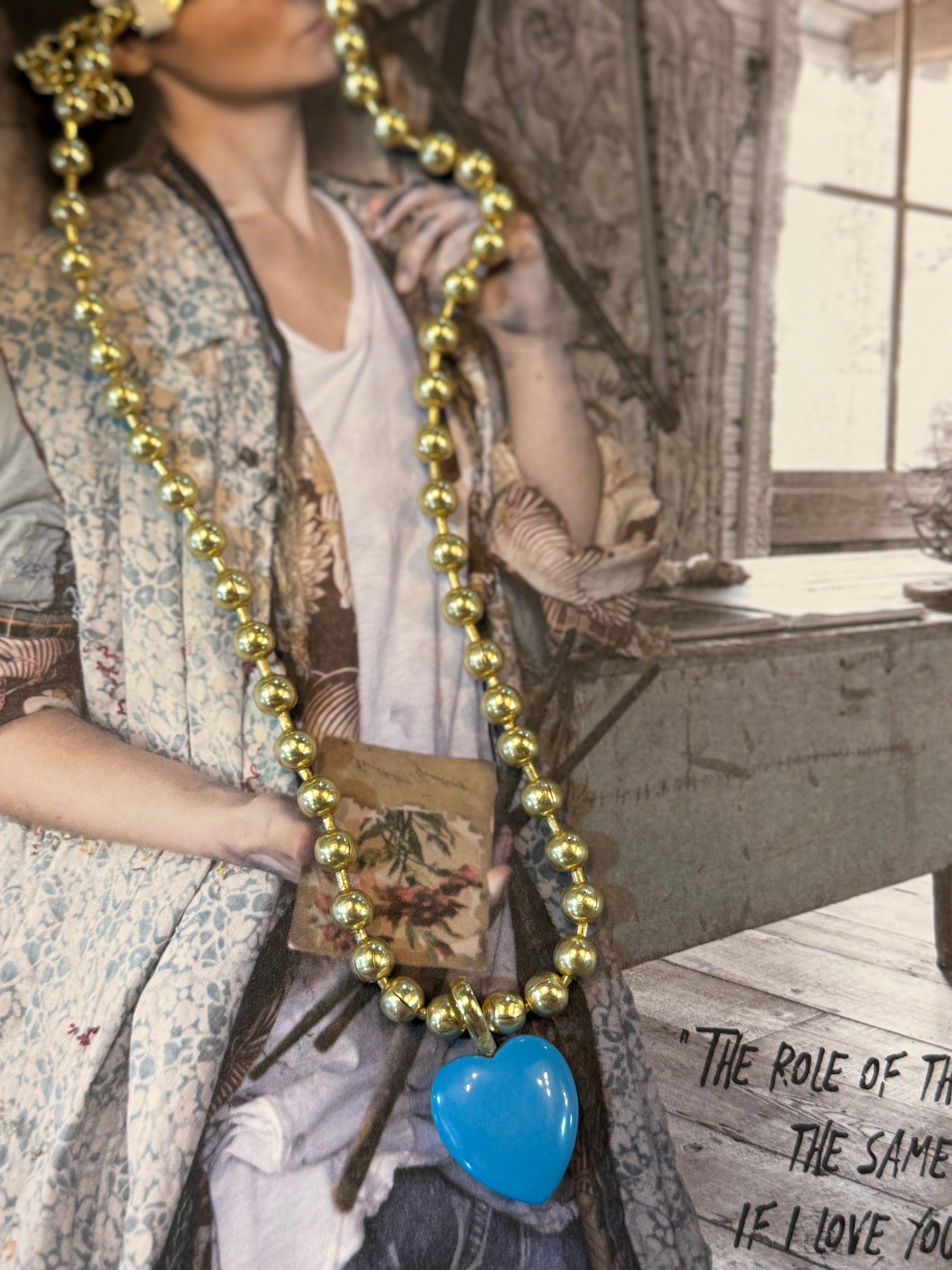 Bella Turquoise Heart Necklace