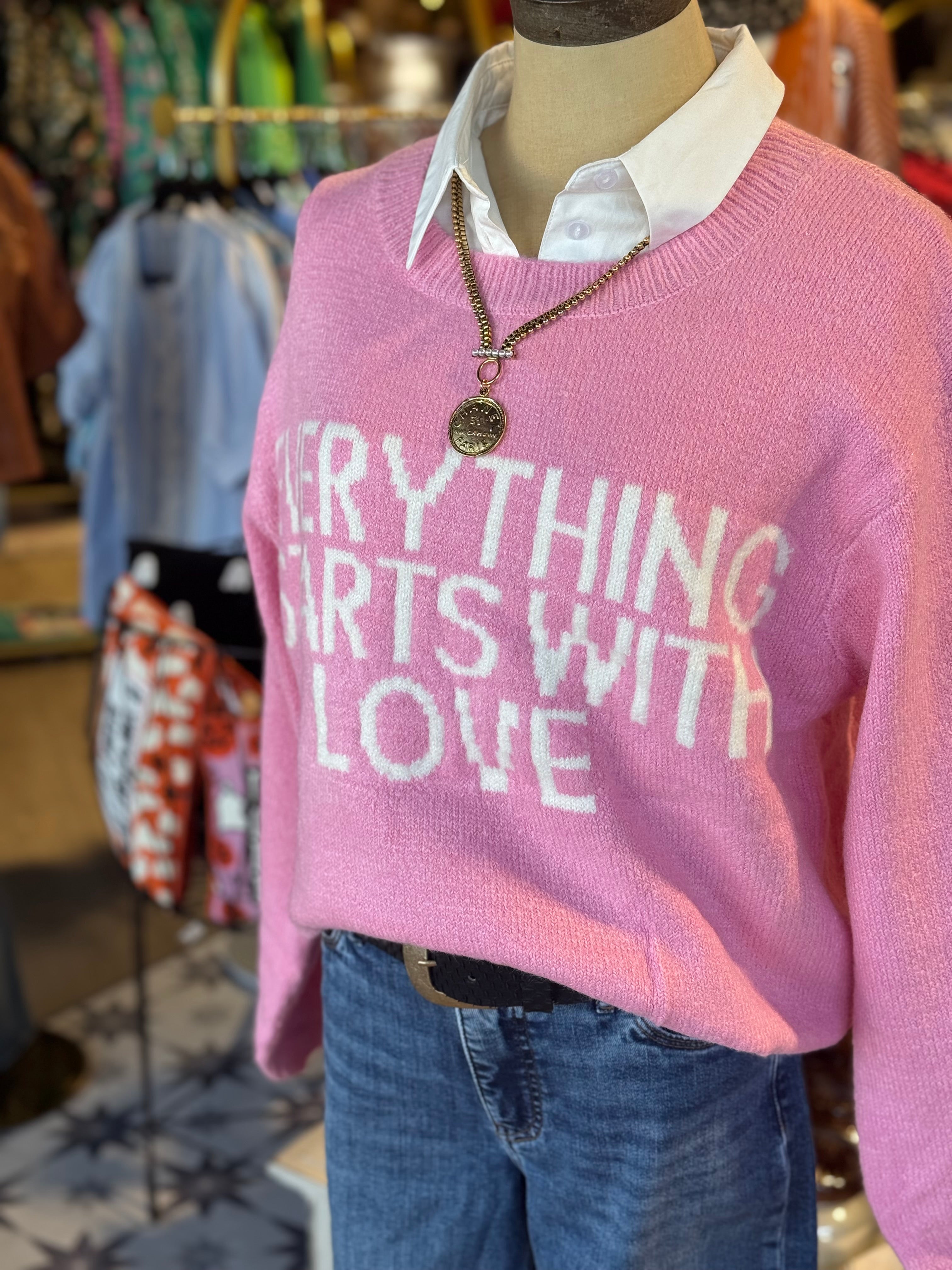 Everything Starts With Sweater
