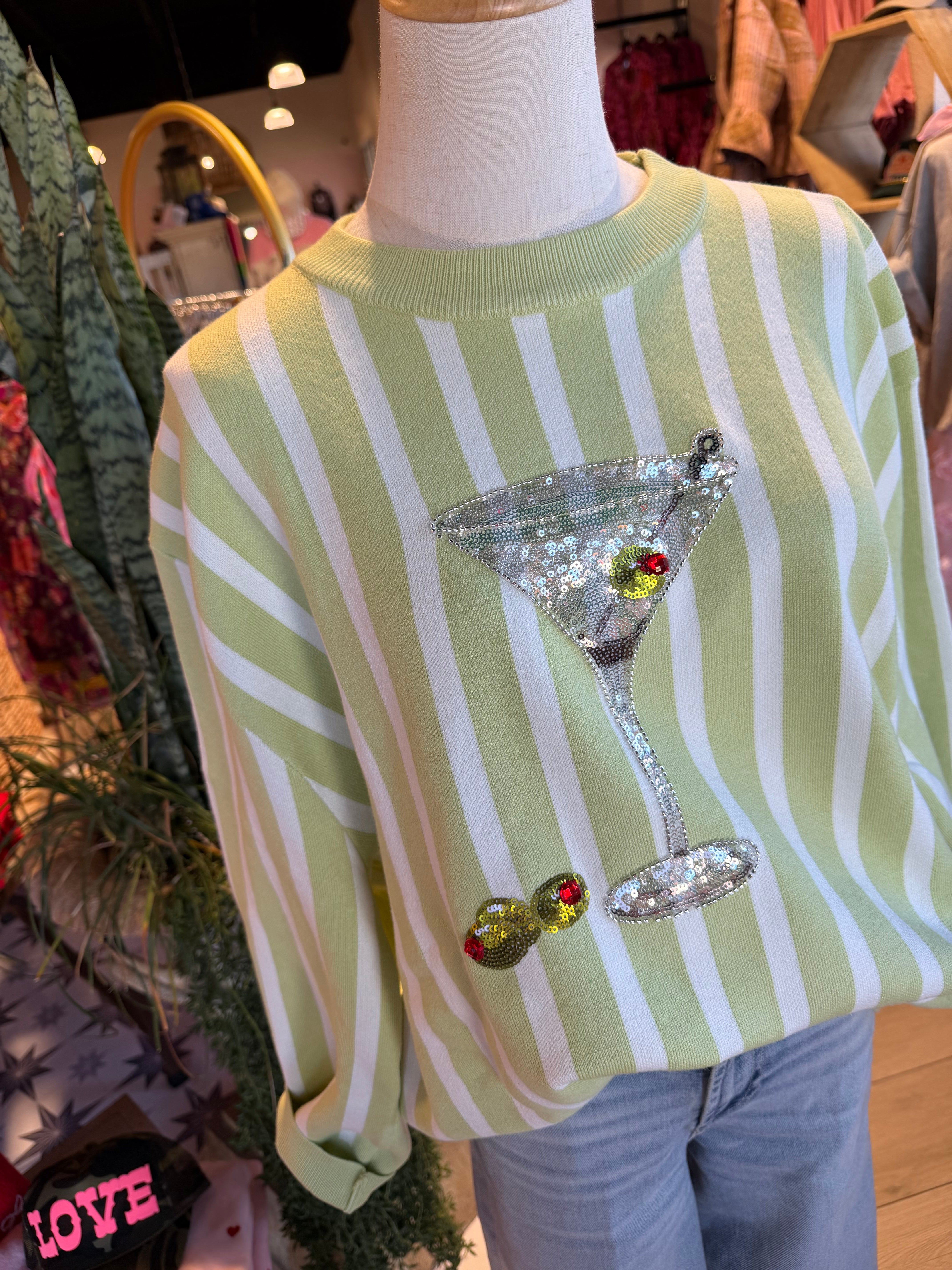 Striped Martini Tee