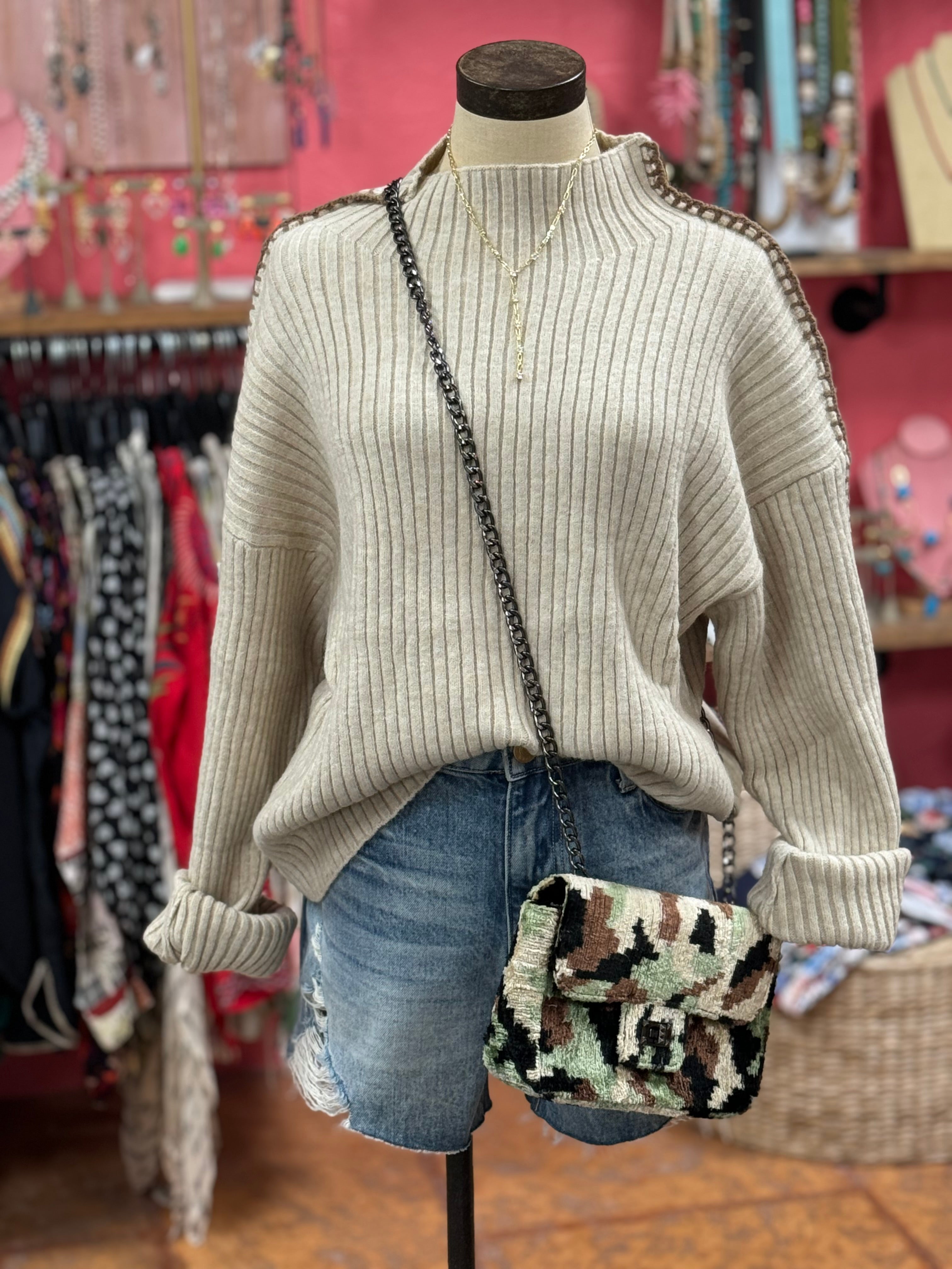 Oatmeal Sweater