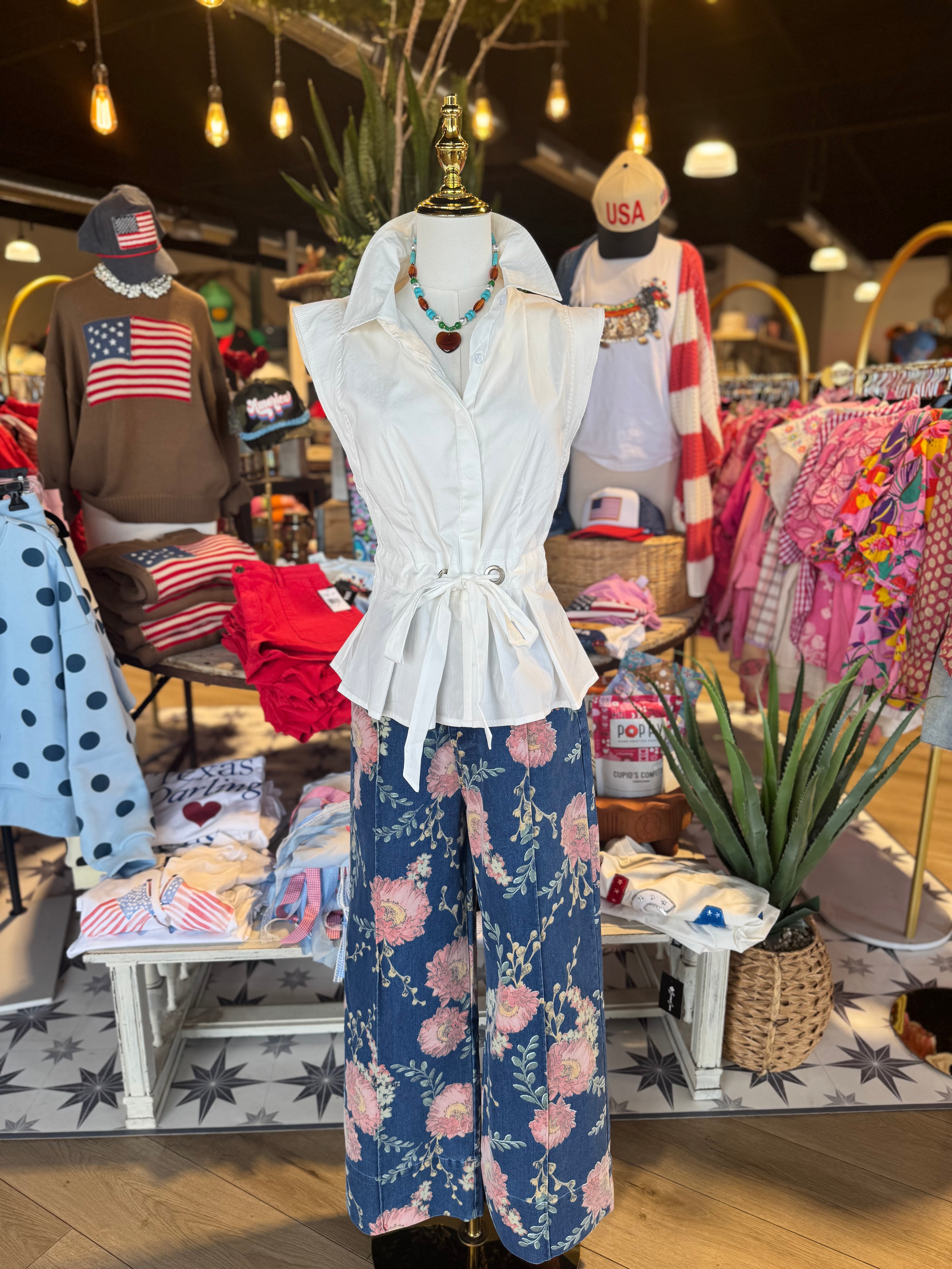 Rene Rae Floral Pants