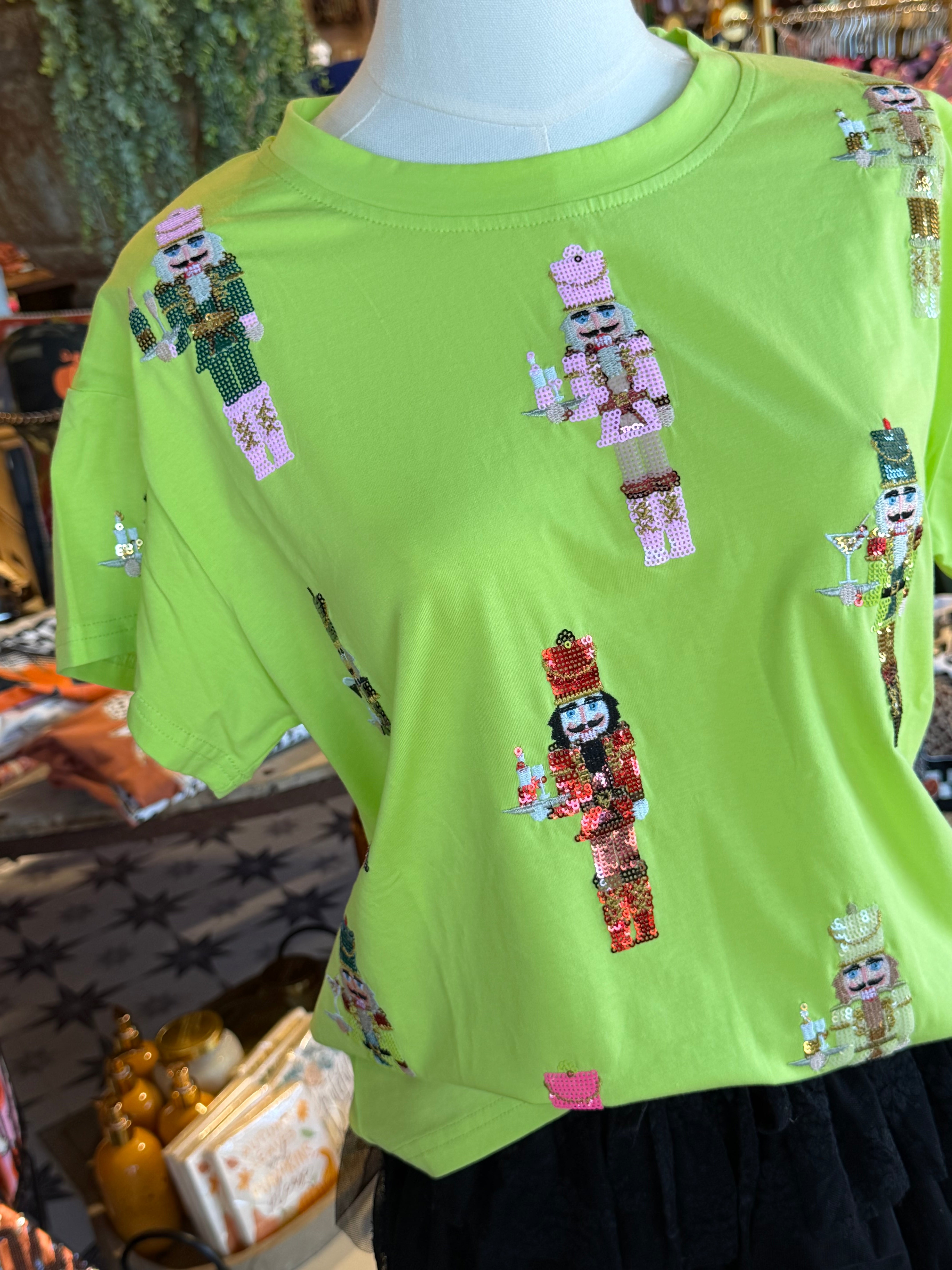 Cocktail Nutcracker Tee