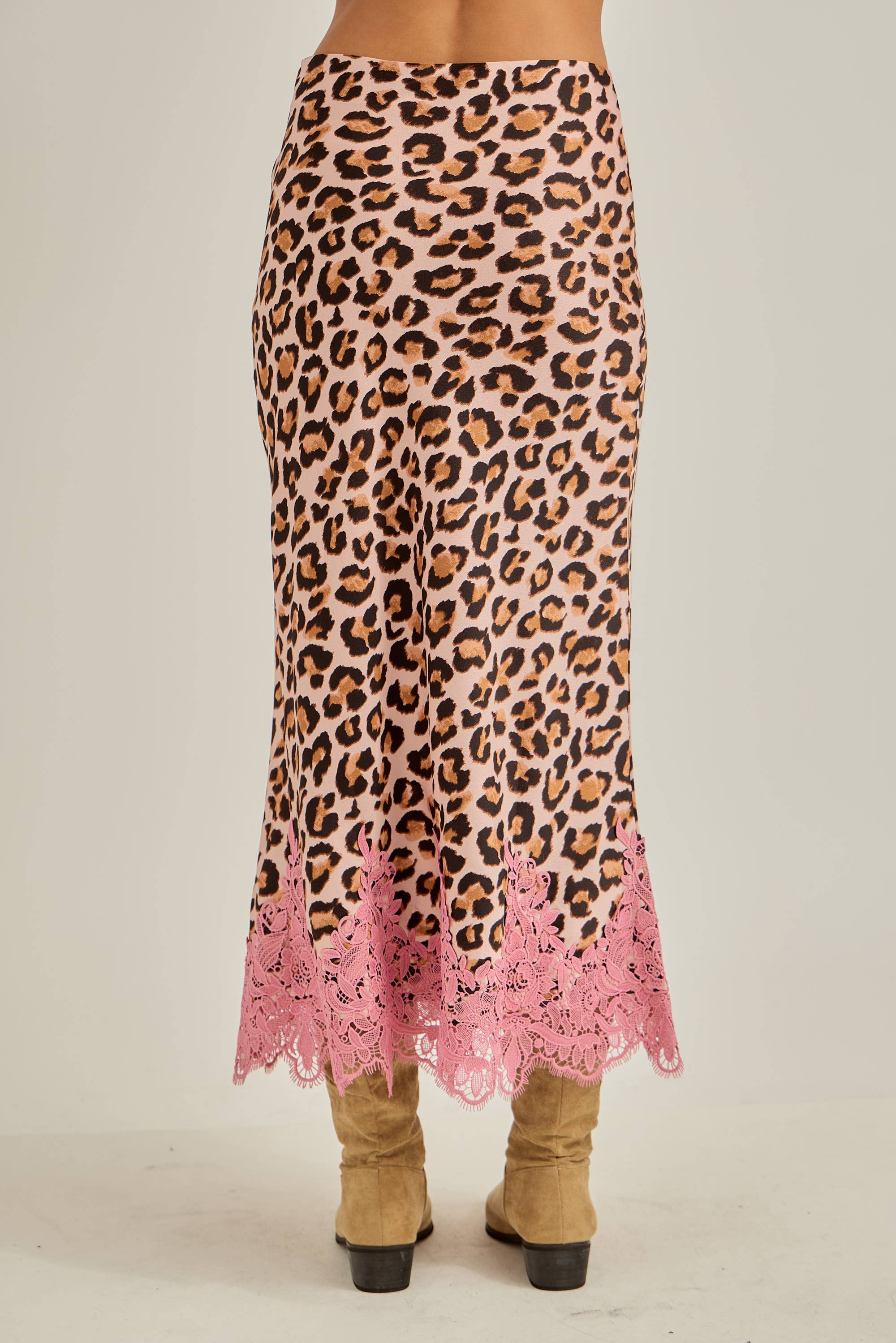 Leopard with Lace Skirt