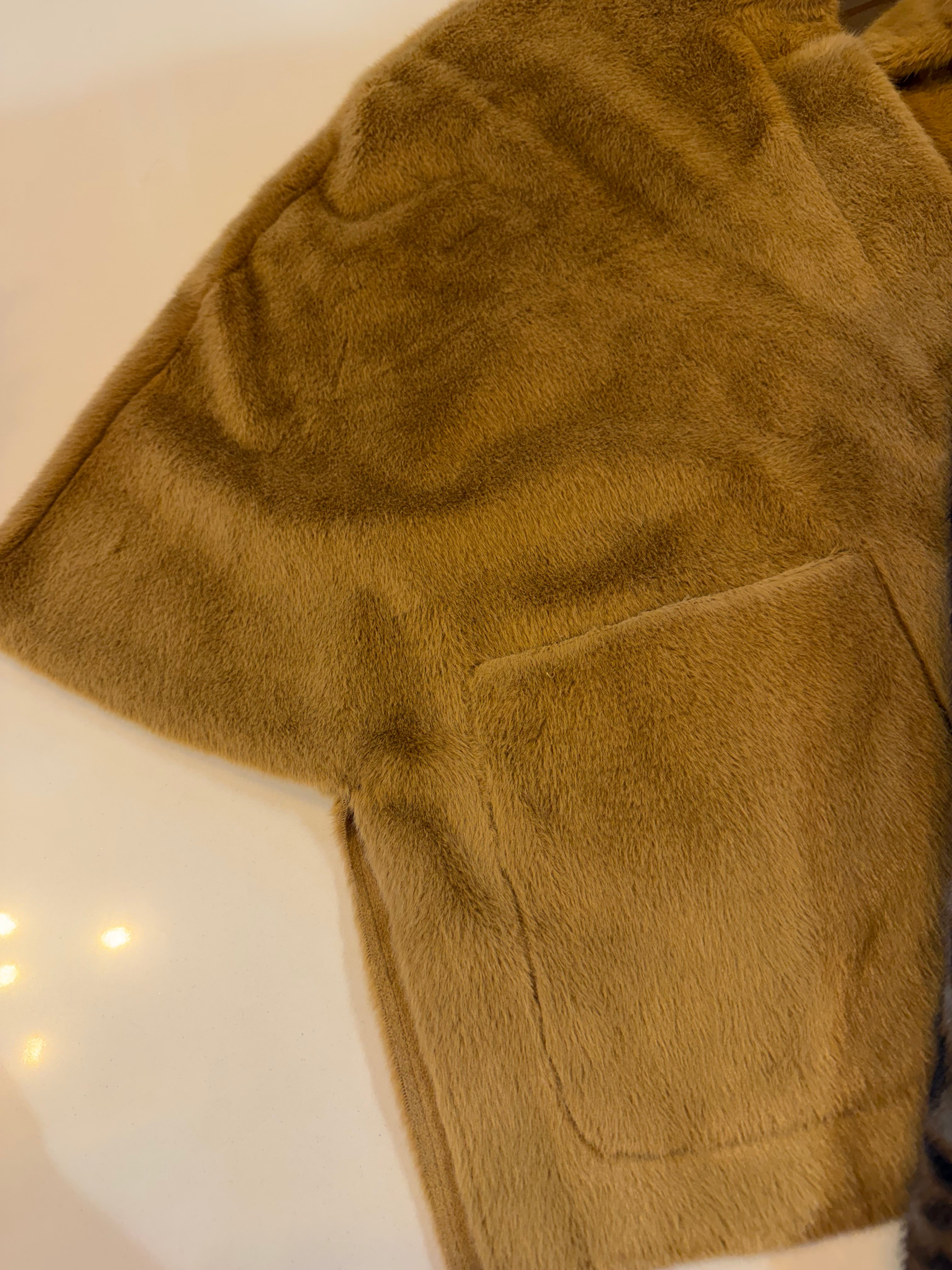 Faux Fur Capelet- Assorted
