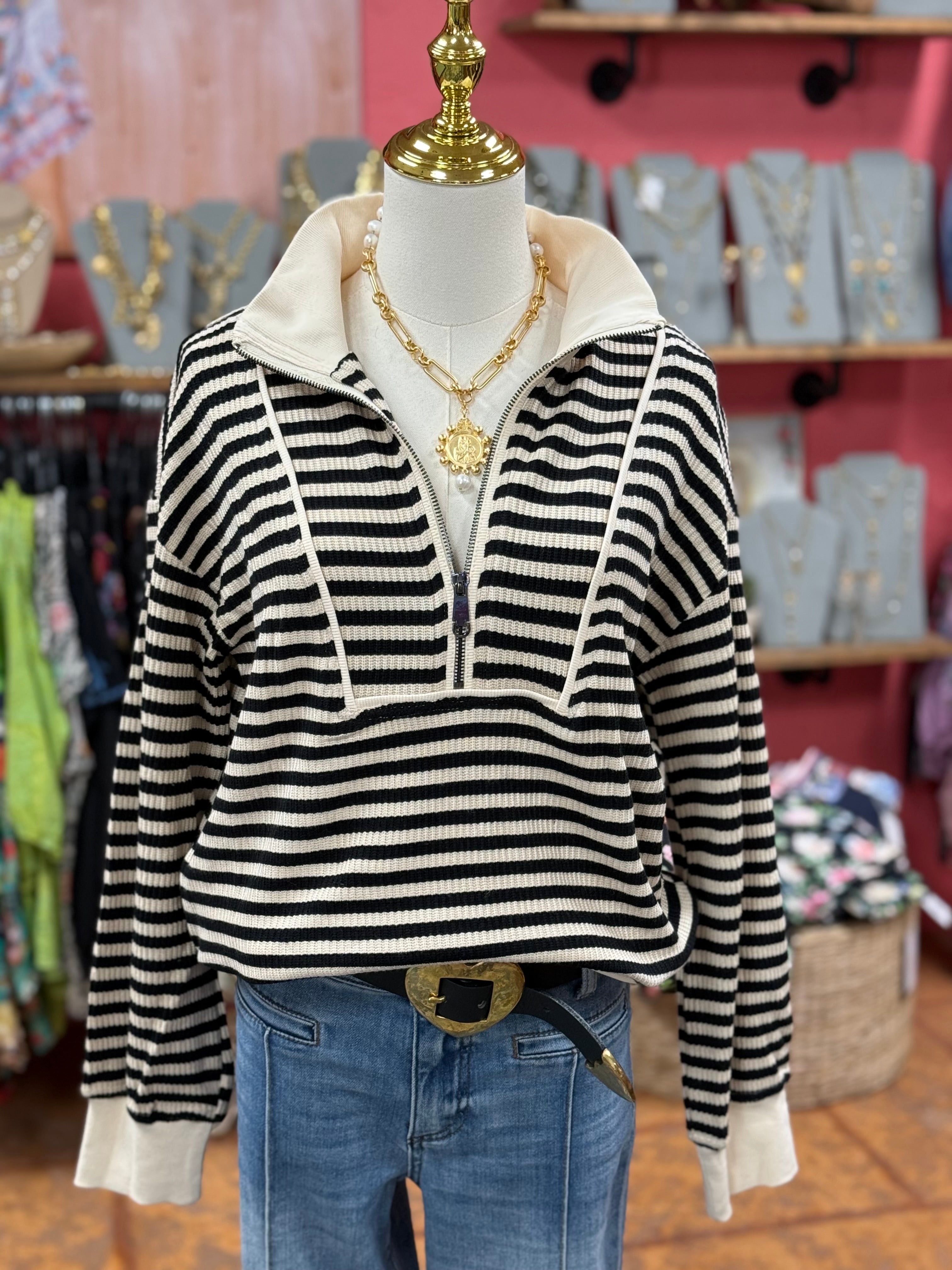 Stripe Pullover