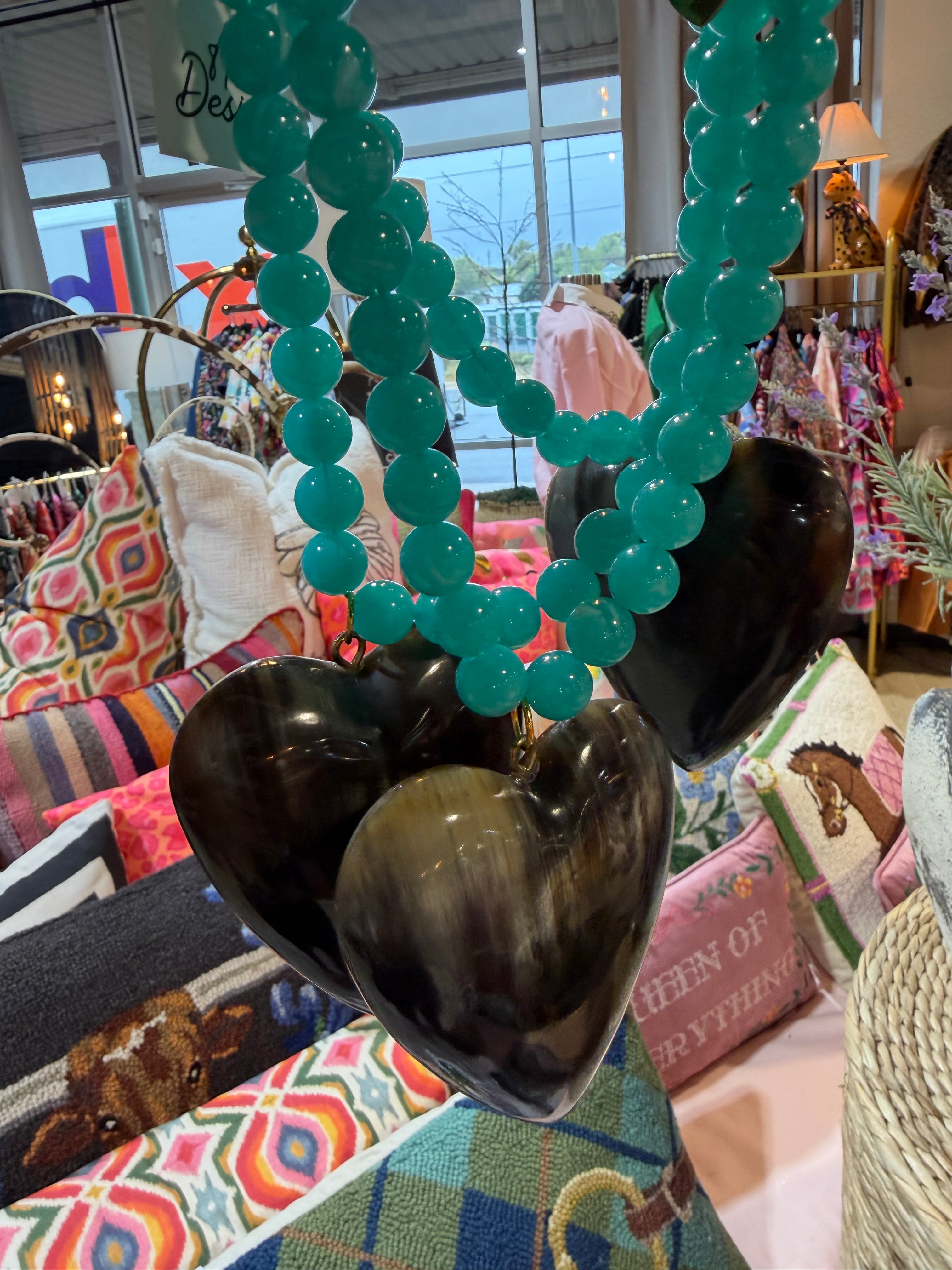 Puff Heart Necklace