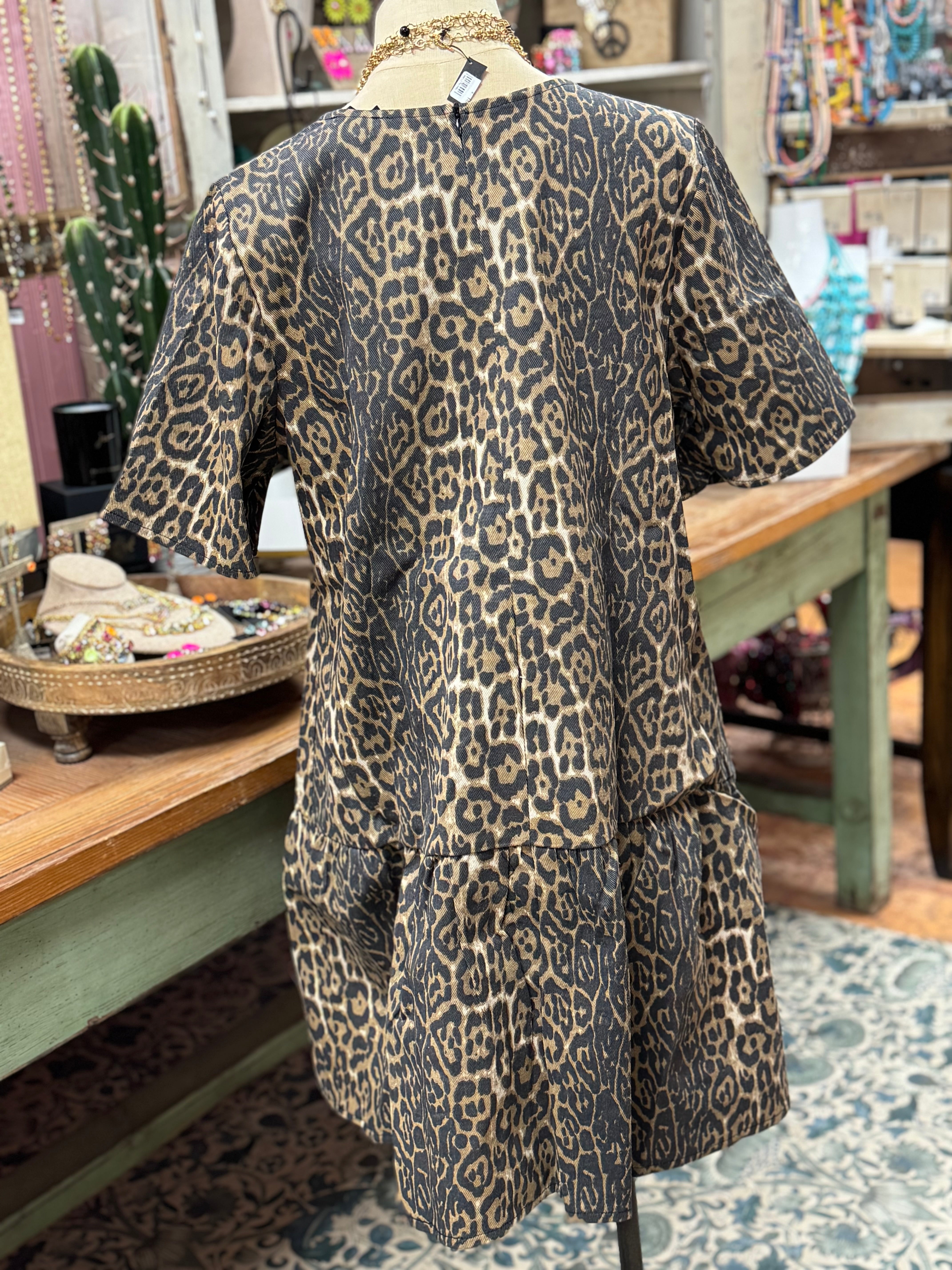 Leopard Girl Dress