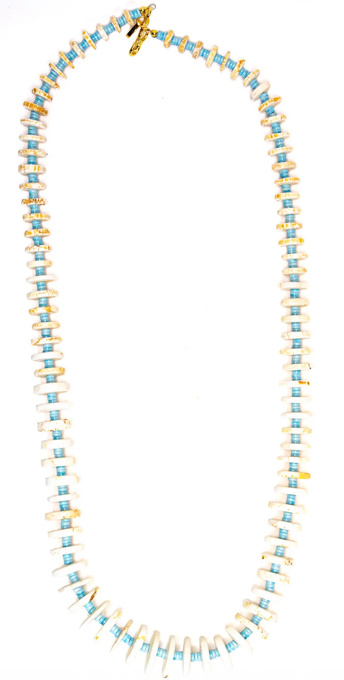 Turquoise and Howlite Necklace