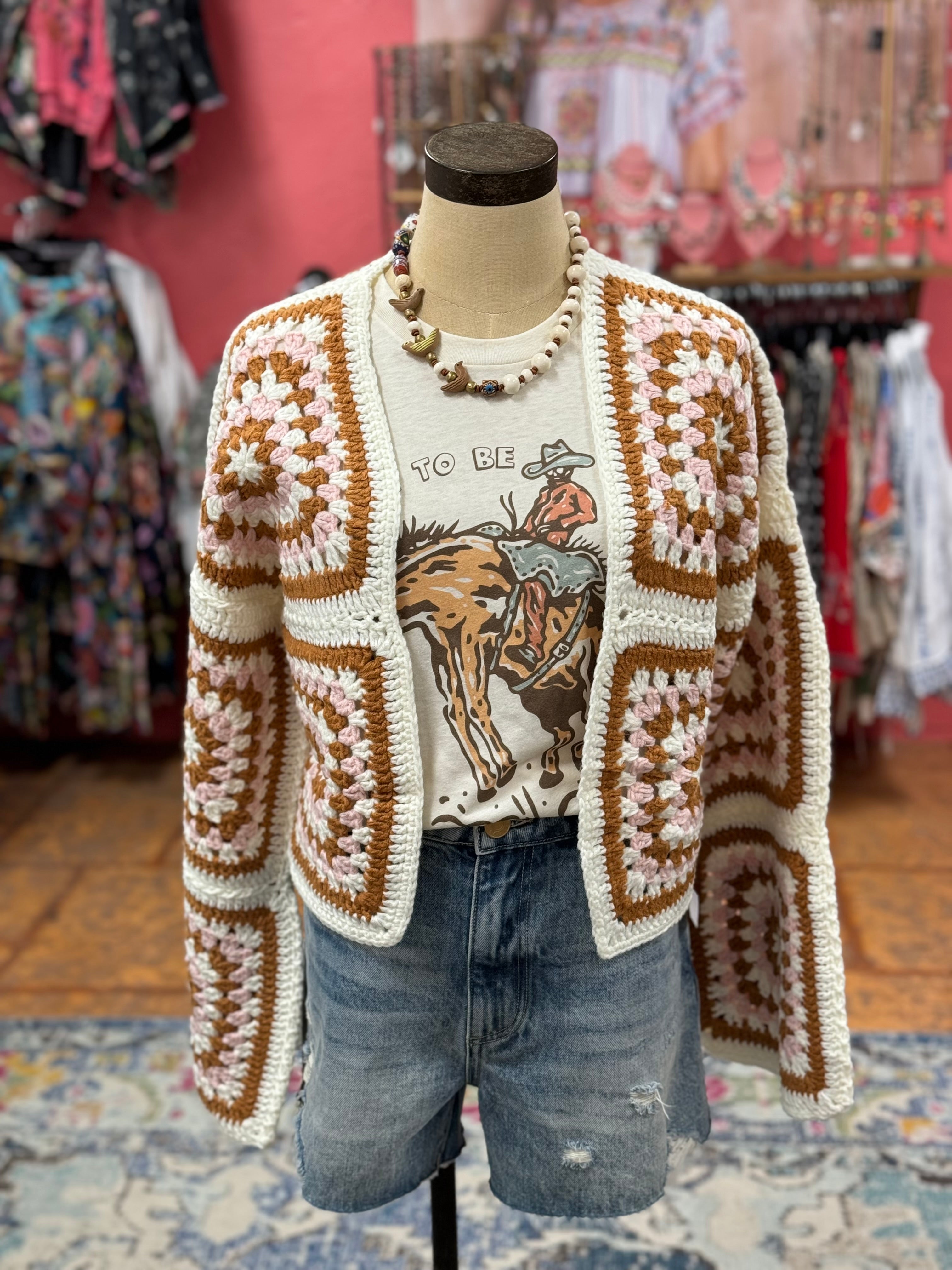 Cowgirl Coastal Cardigan