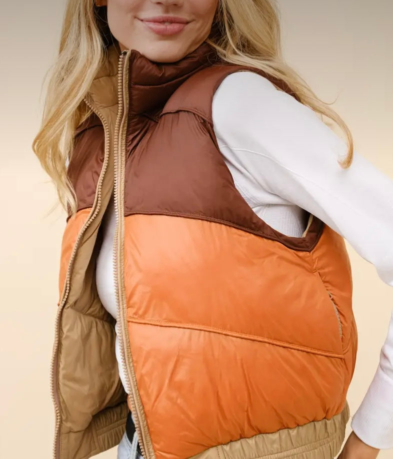 Reversible Puffer Vest