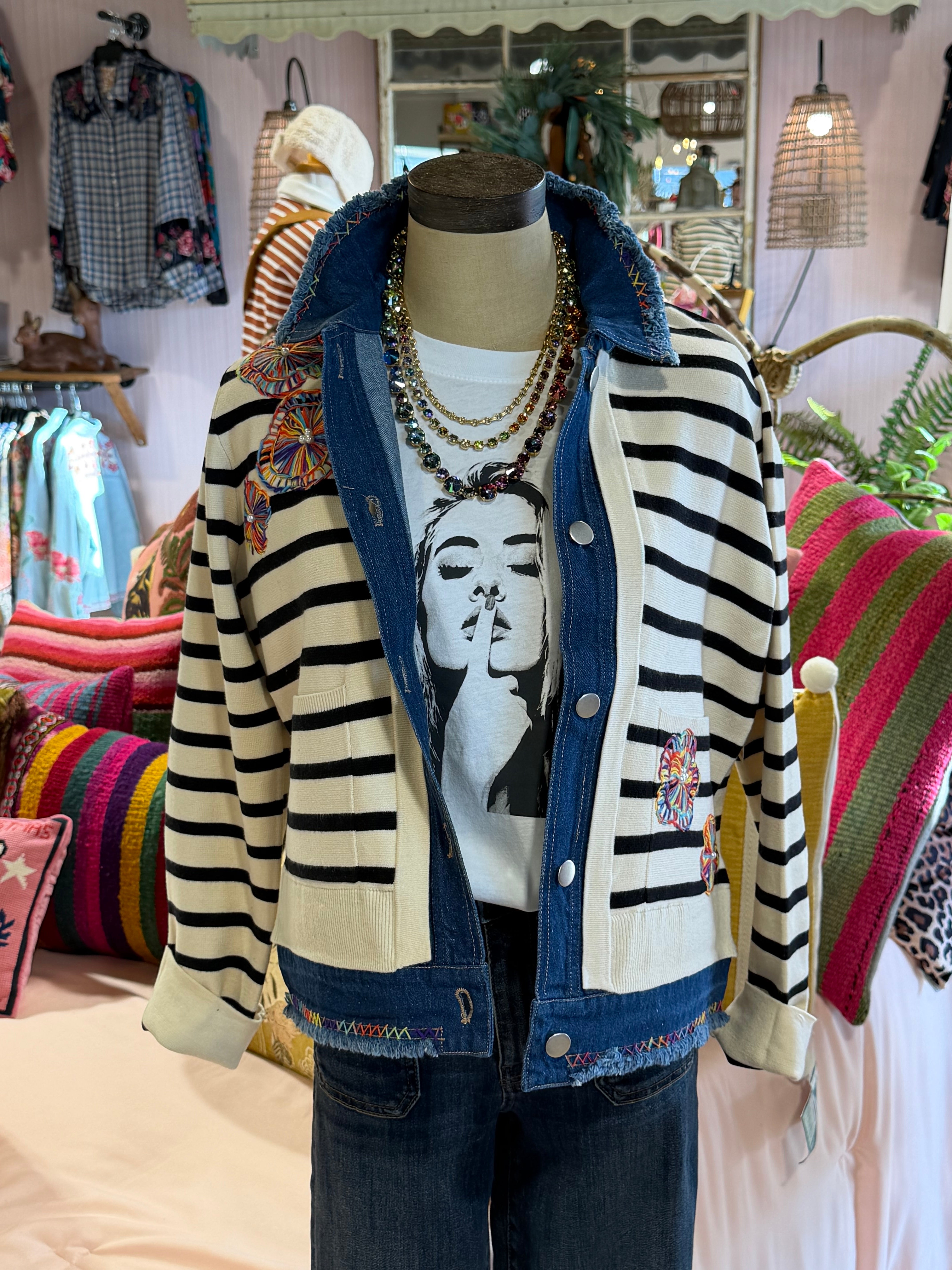 Milley Floral Cardigan Top