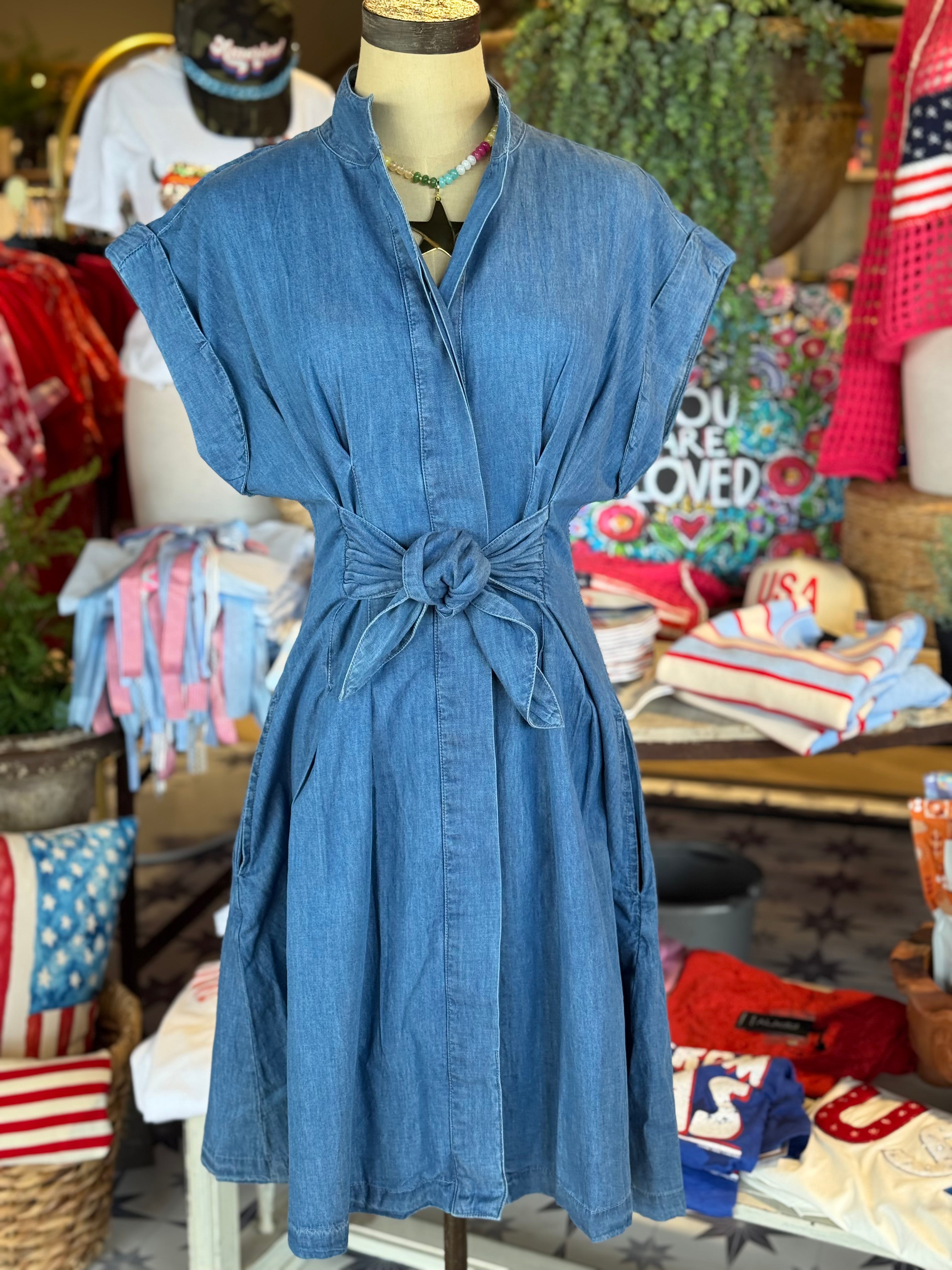 Gretchen Denim Dress