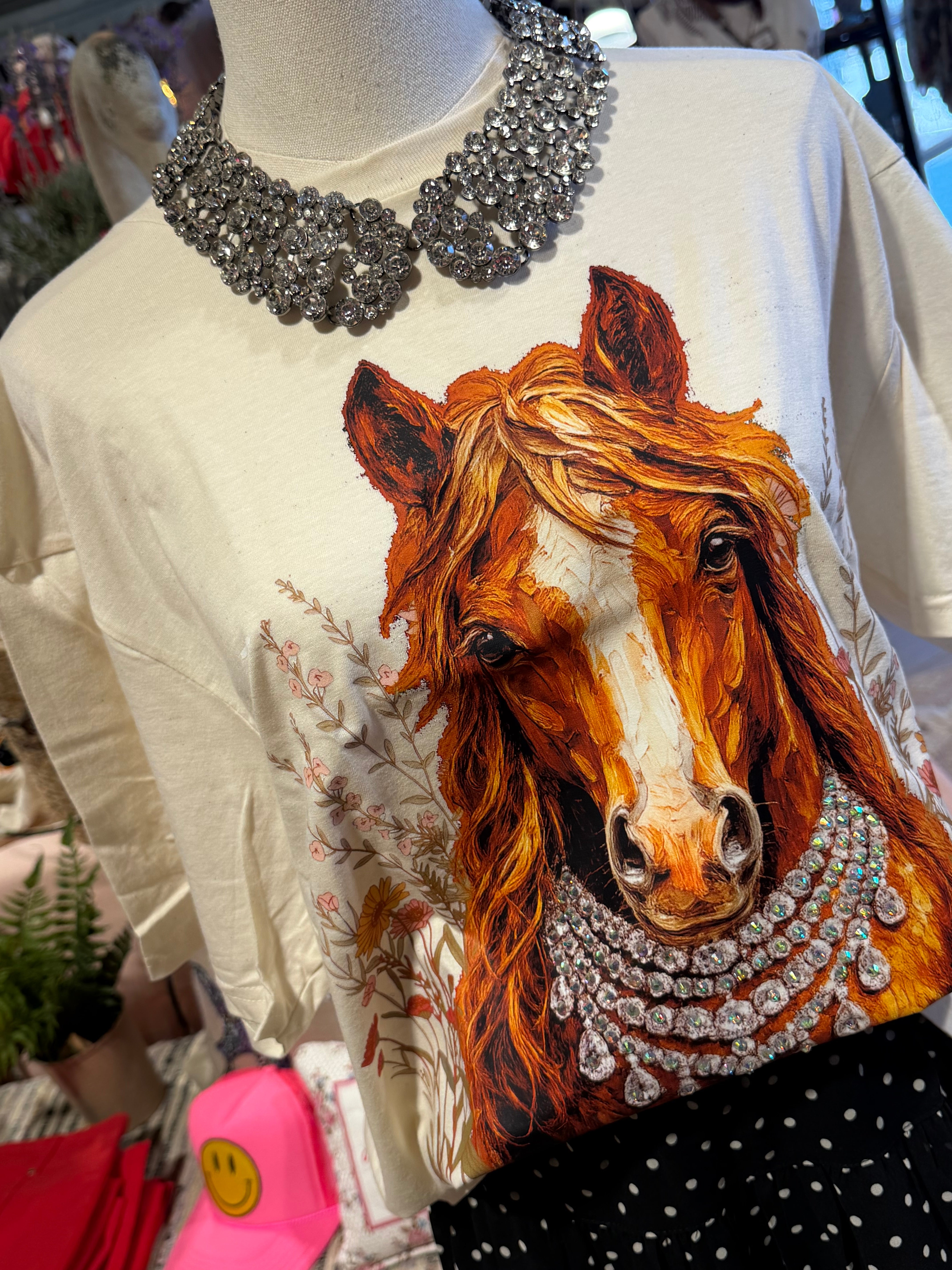 Crystal Horse Graphic Tee