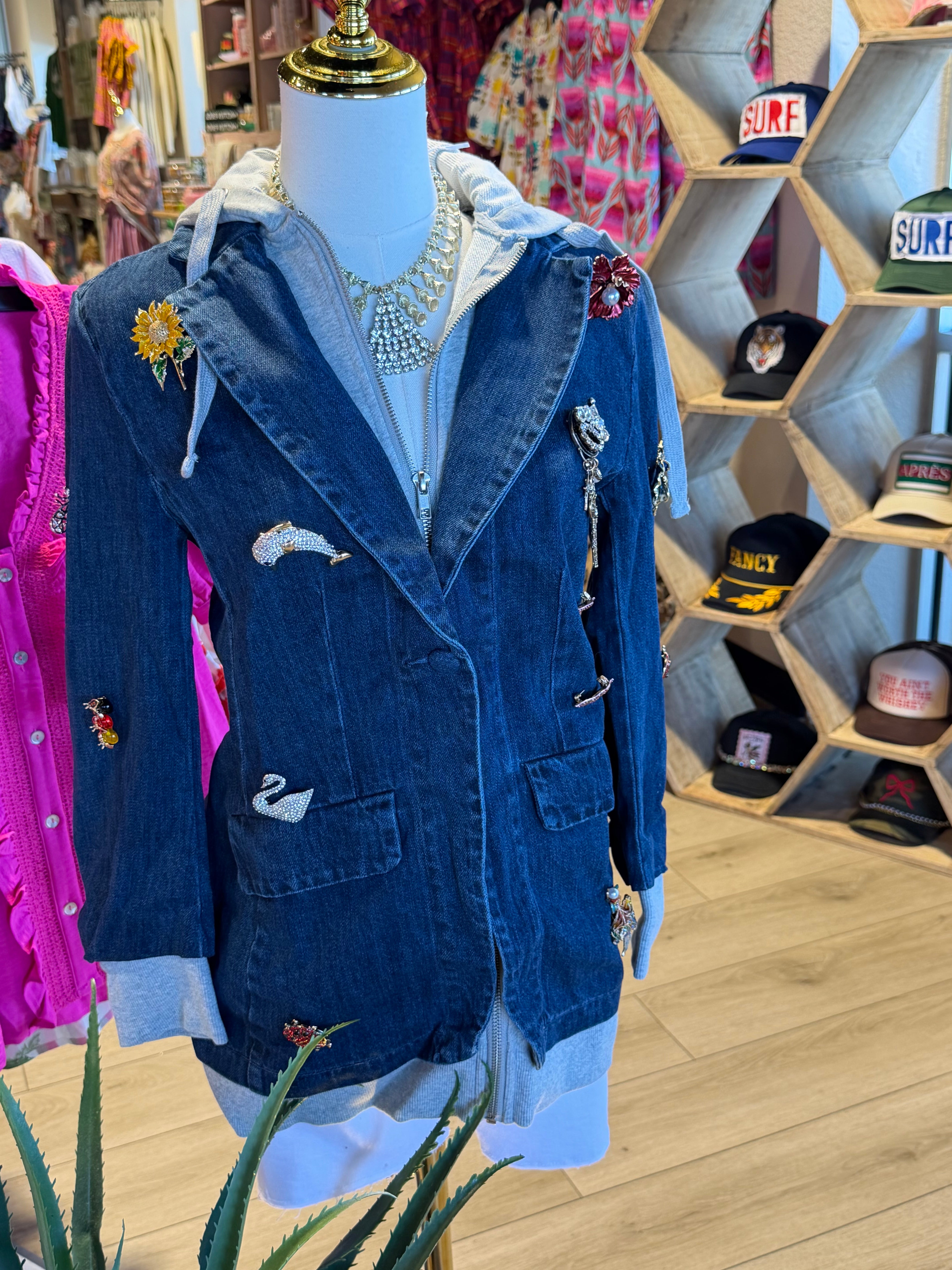 Celestine Brooch Jacket 