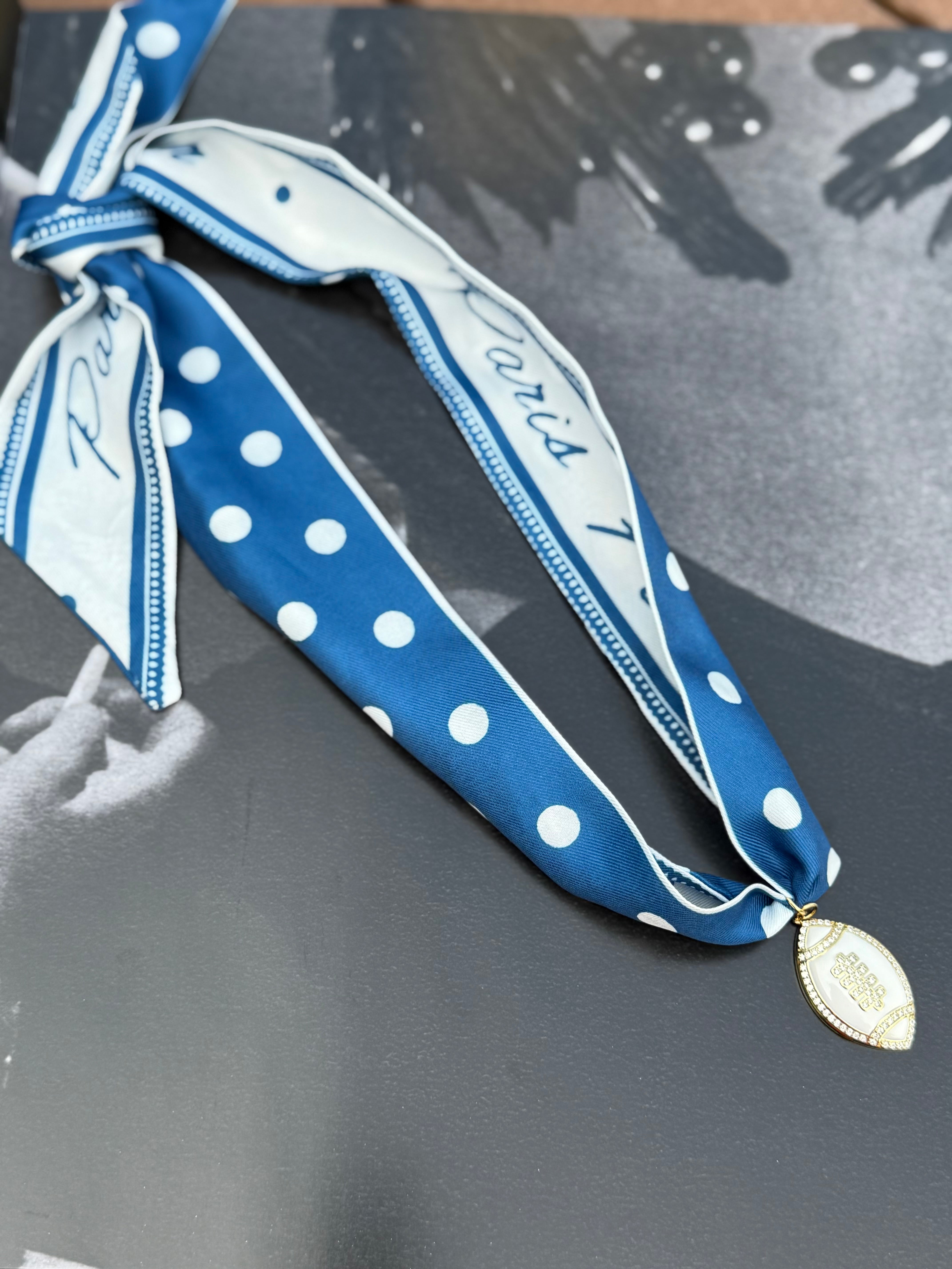 Game Day Scarf Necklace- Assorted