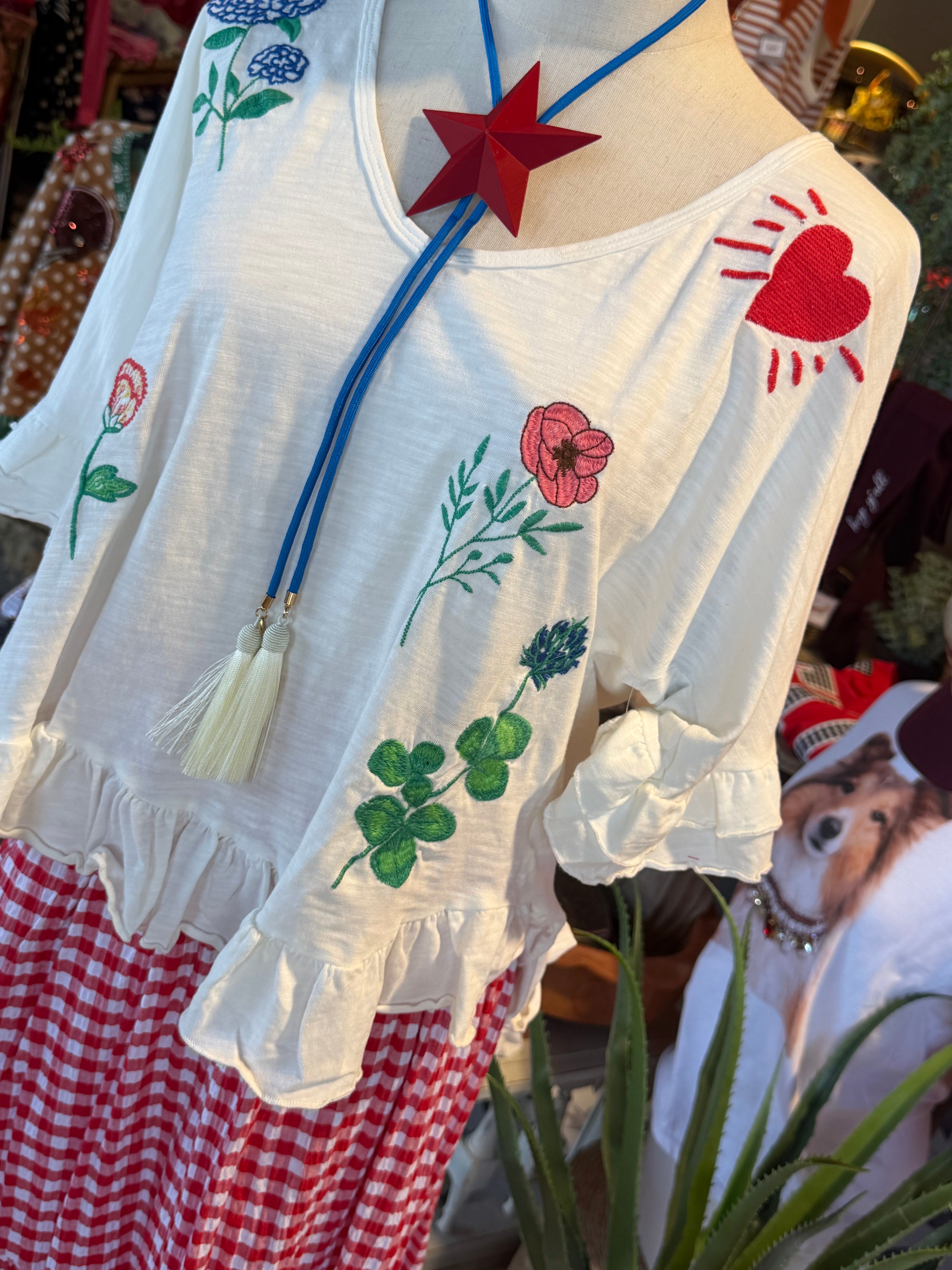 Pretty Floral Top