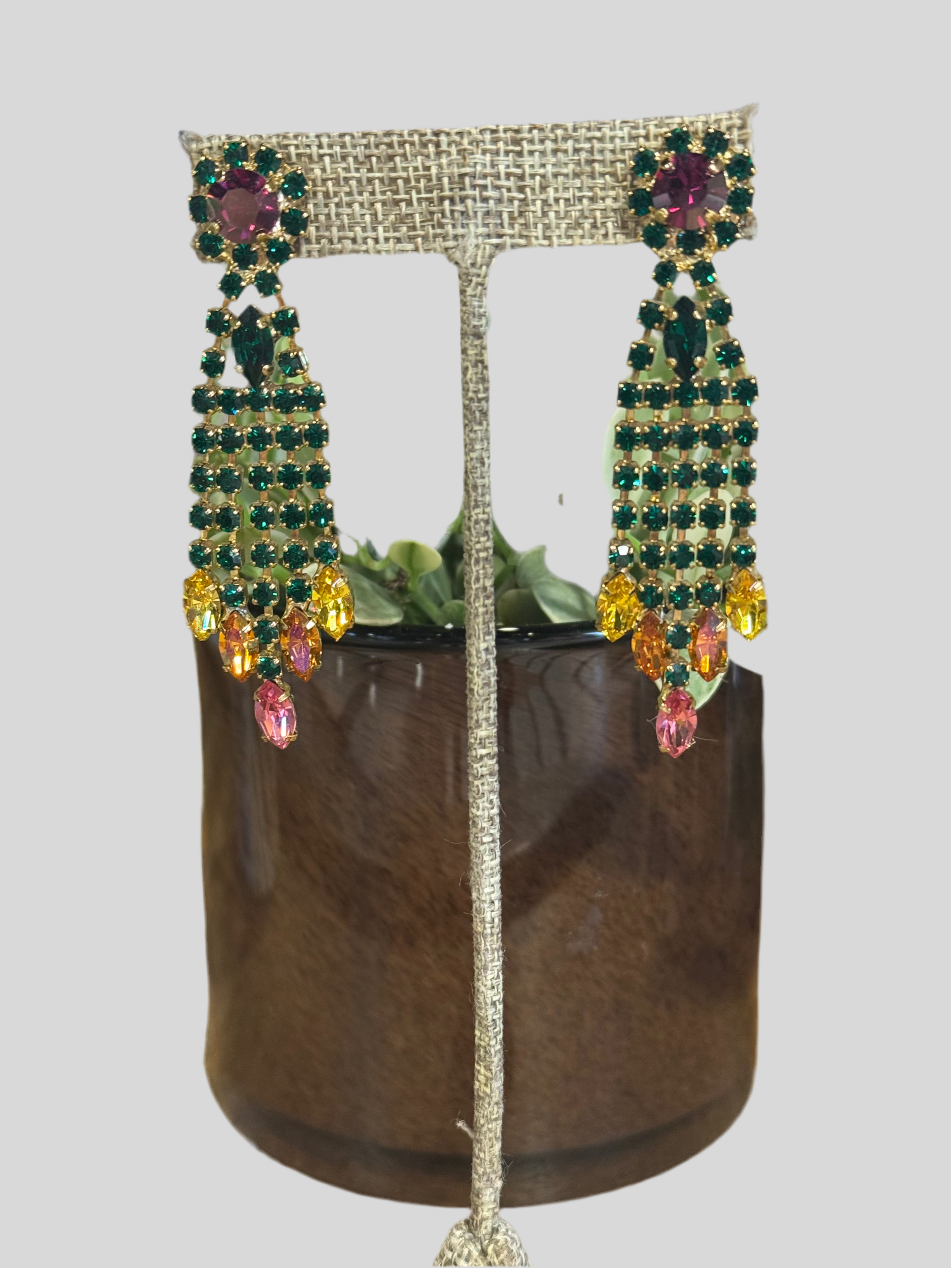 Zelda Emerald Earrings