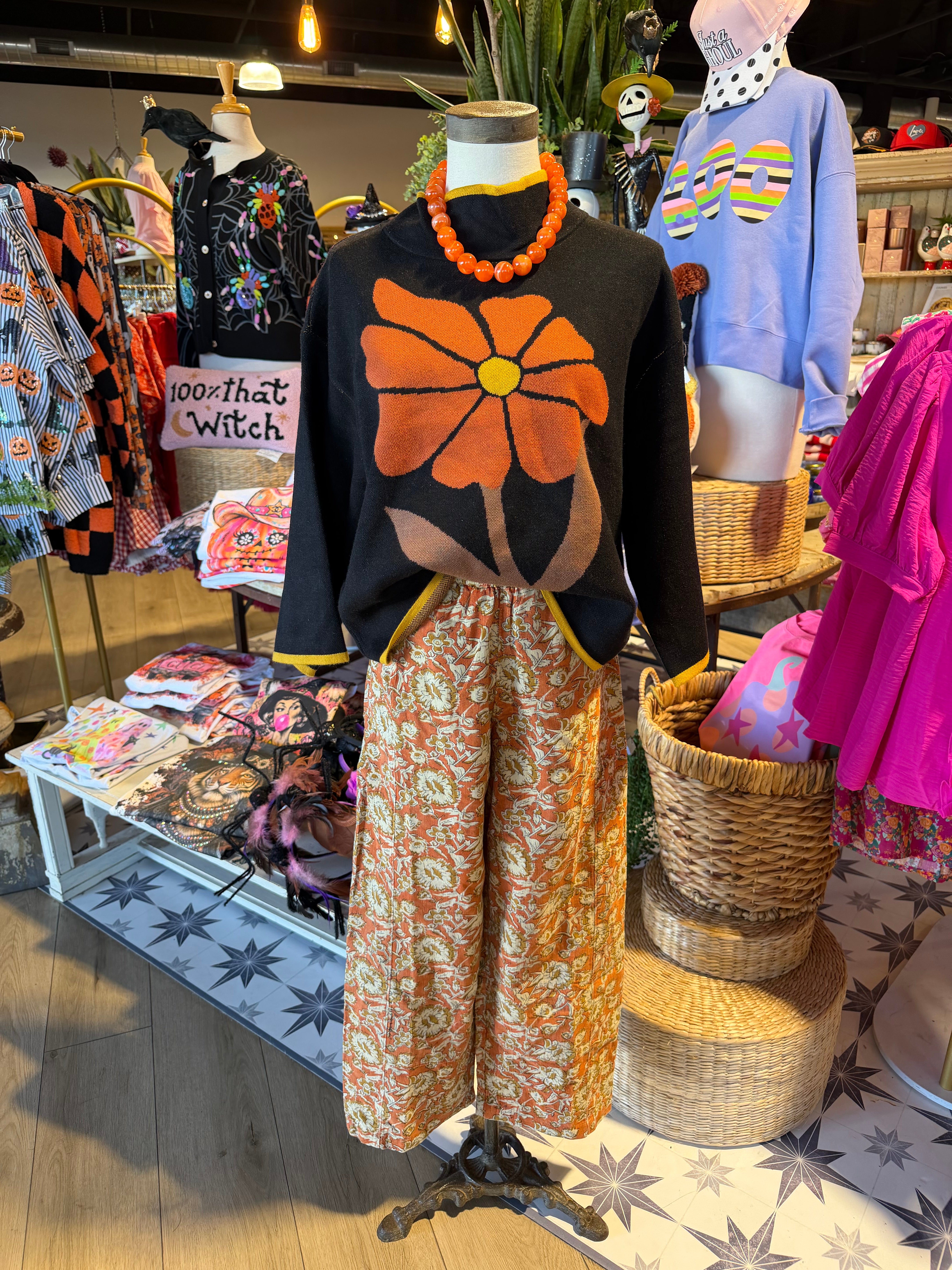 Cosmo Flower Sweater