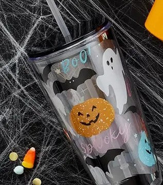 Halloween Icons Tumbler
