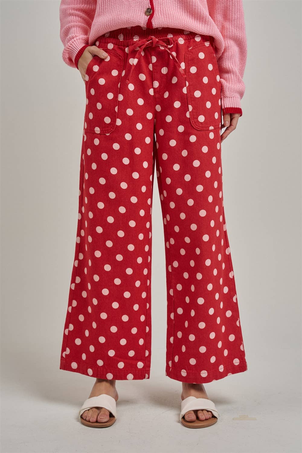 Red Polka Dot Pants
