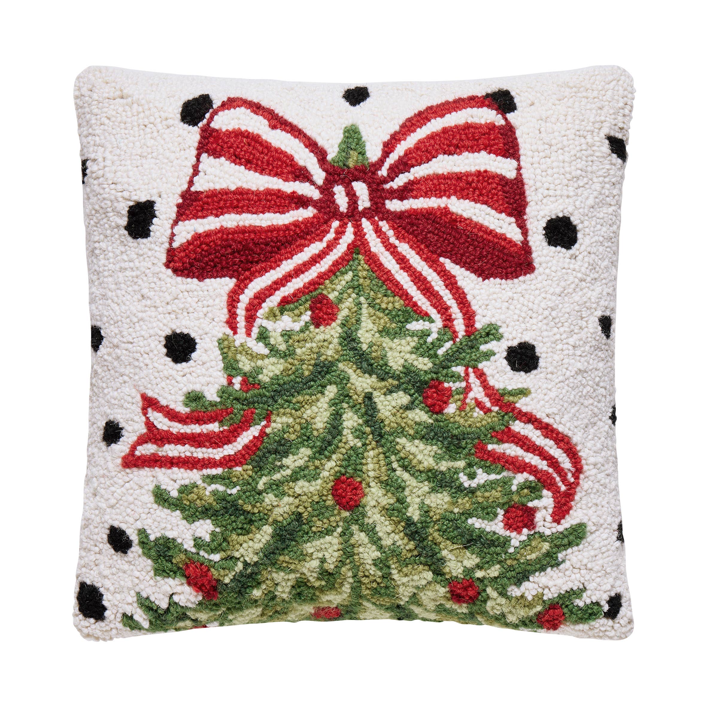 Polka Tree Hook Pillow