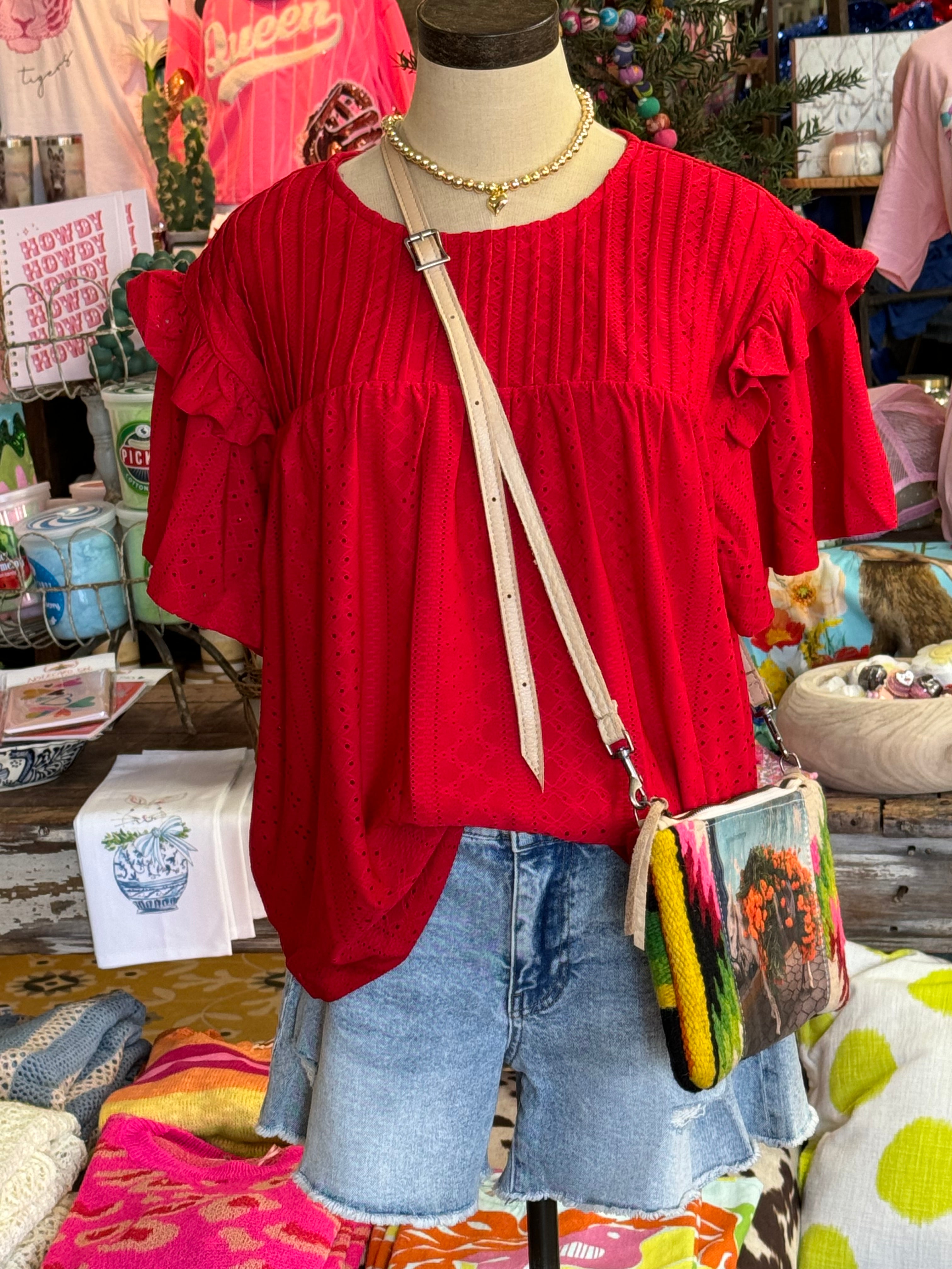 Scarlet O’Hare Top