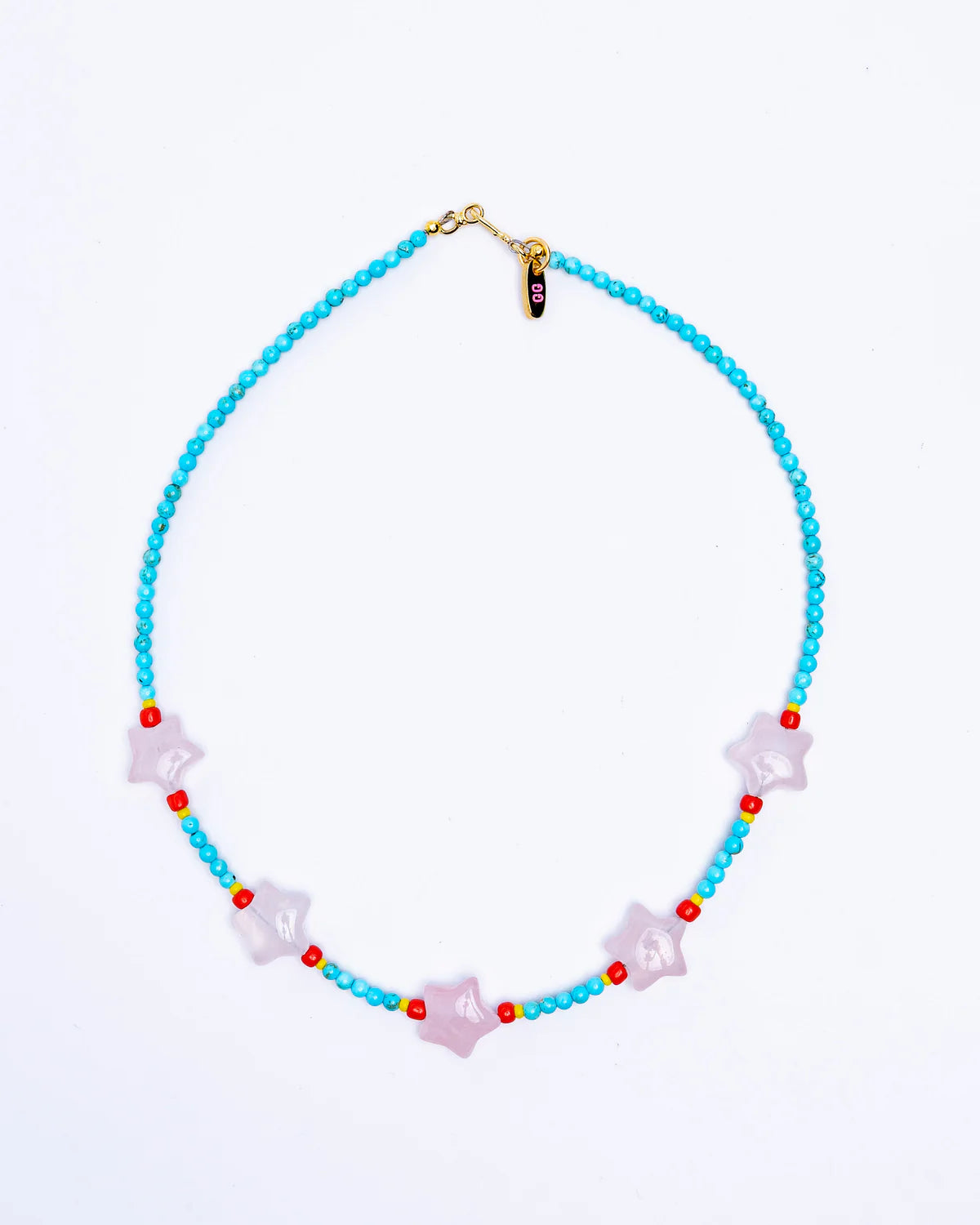 Pink Stars Necklace