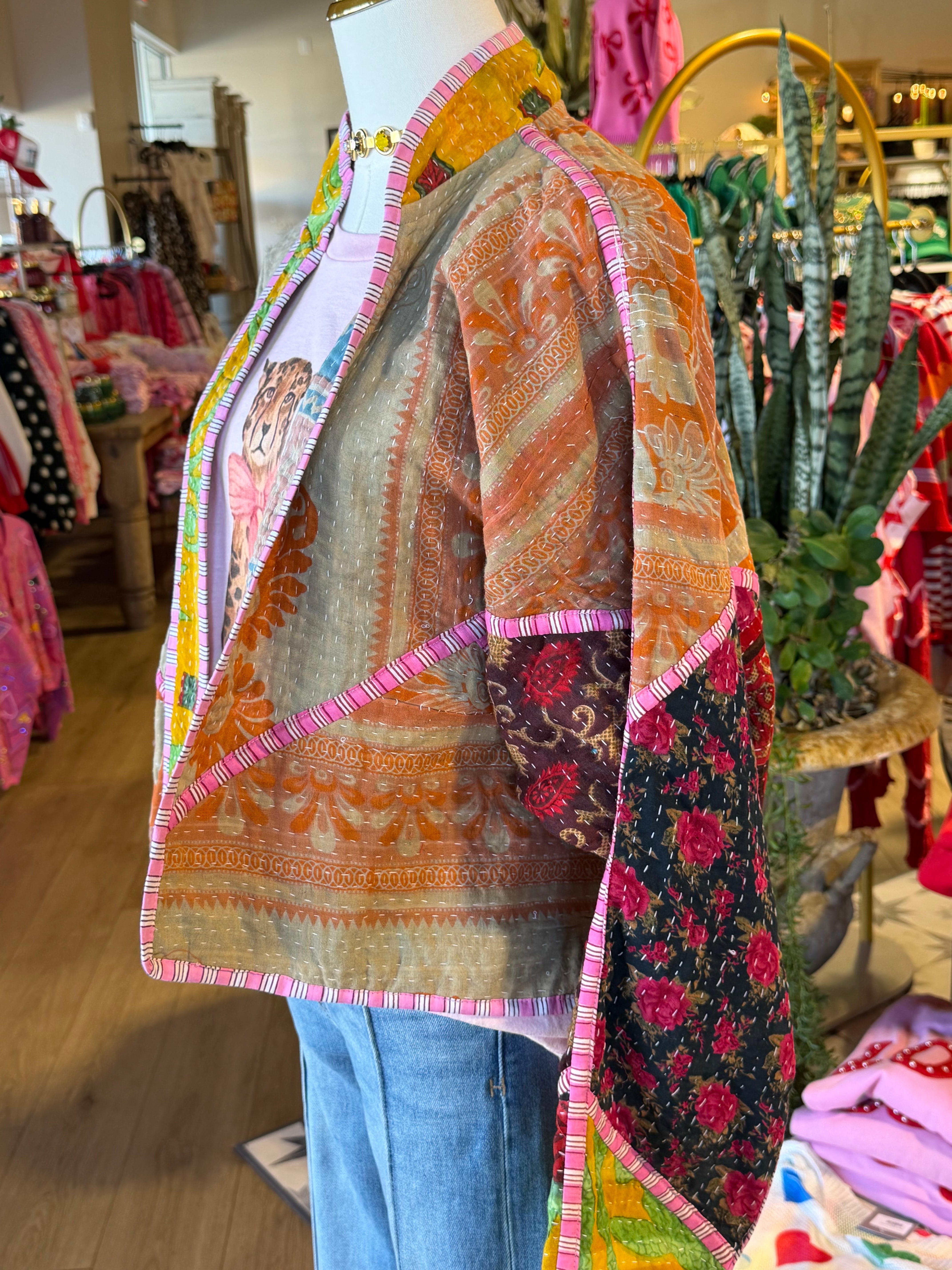 Kantha Print Jackets I- 2 Styles