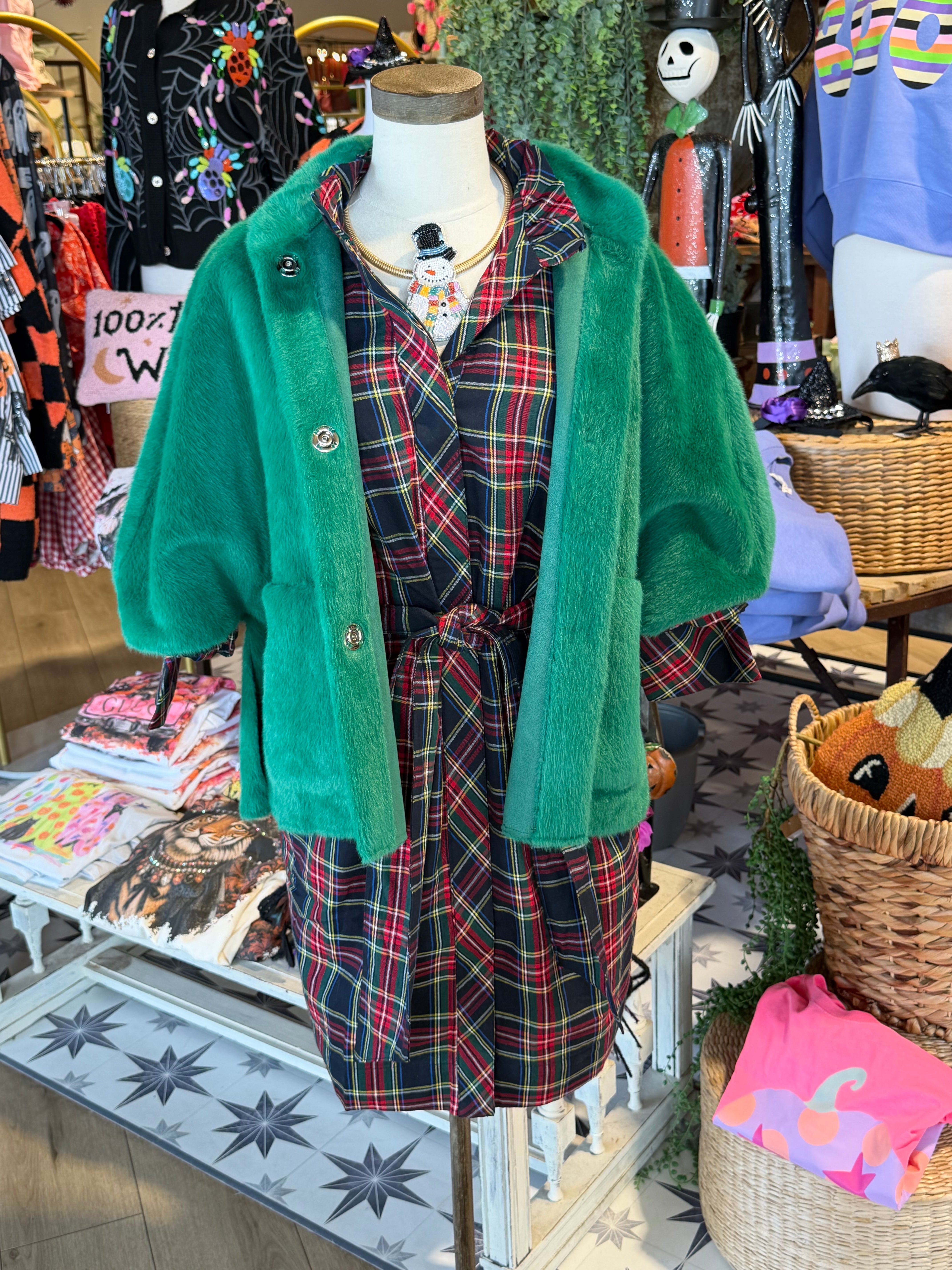 Faux Fur Capelet