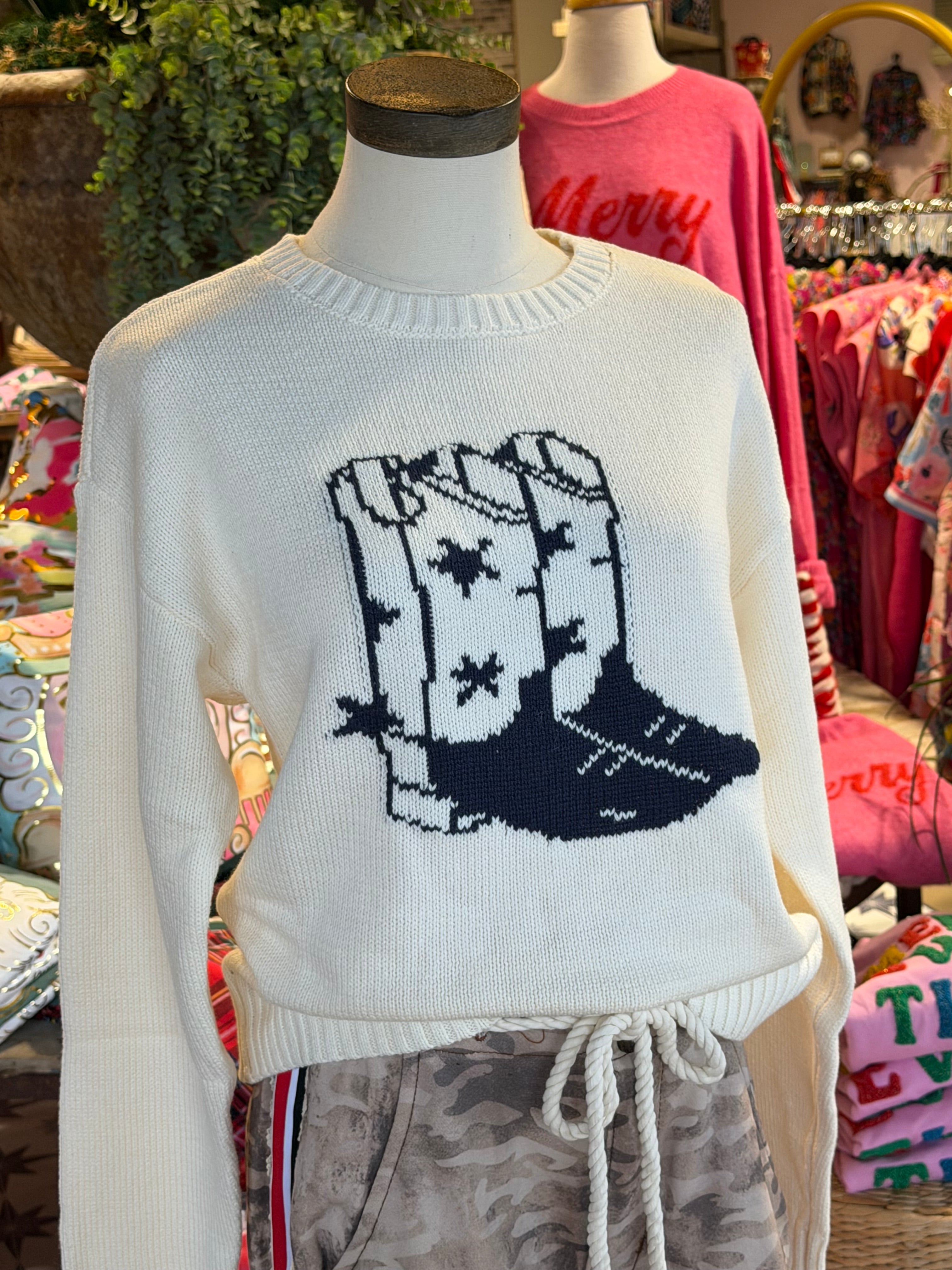 Boot Scootin Sweater