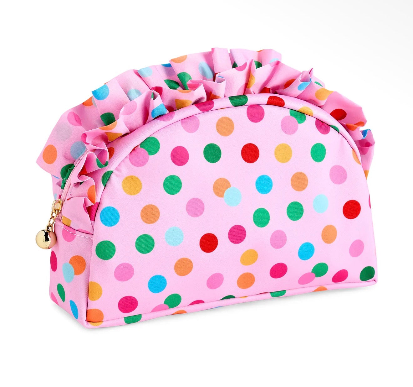 Assorted RUFFLE Lg ZIP POUCH