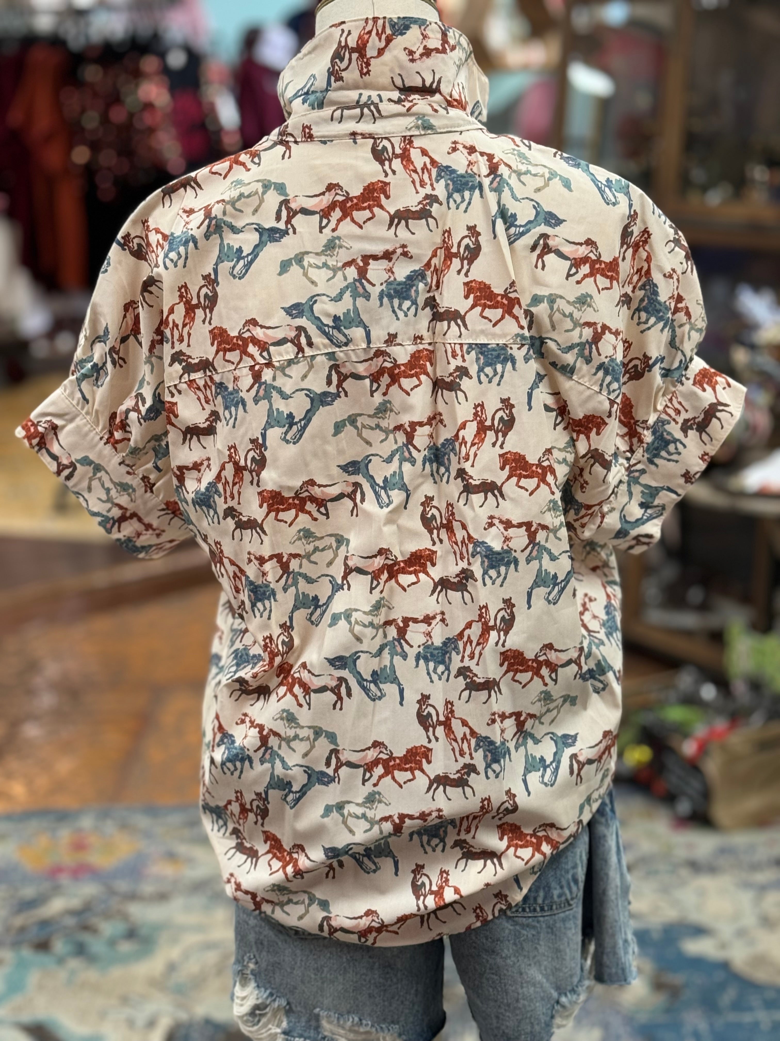 Wild Horses Top