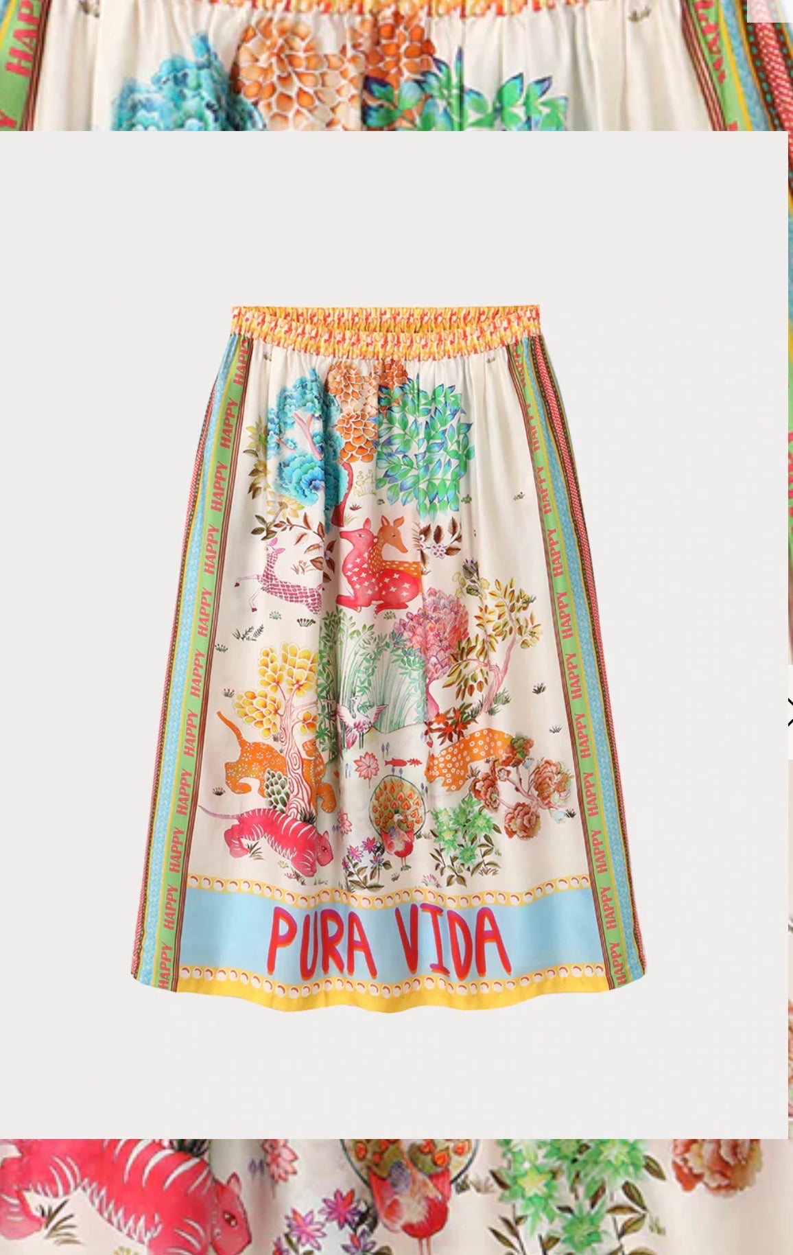 Vanessa Pura Vida Skirt