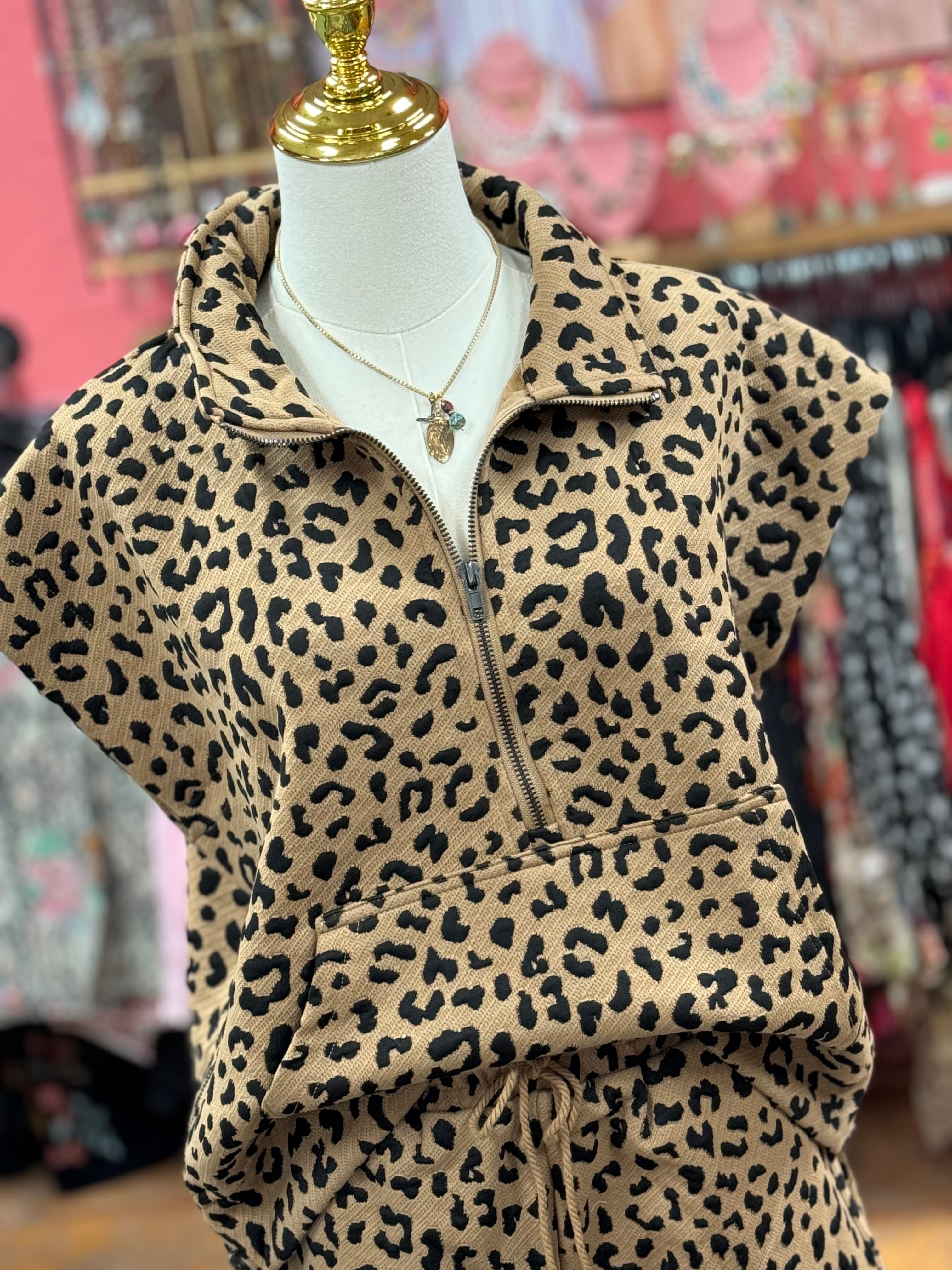 Leopard Knit Set (Sold Separately)