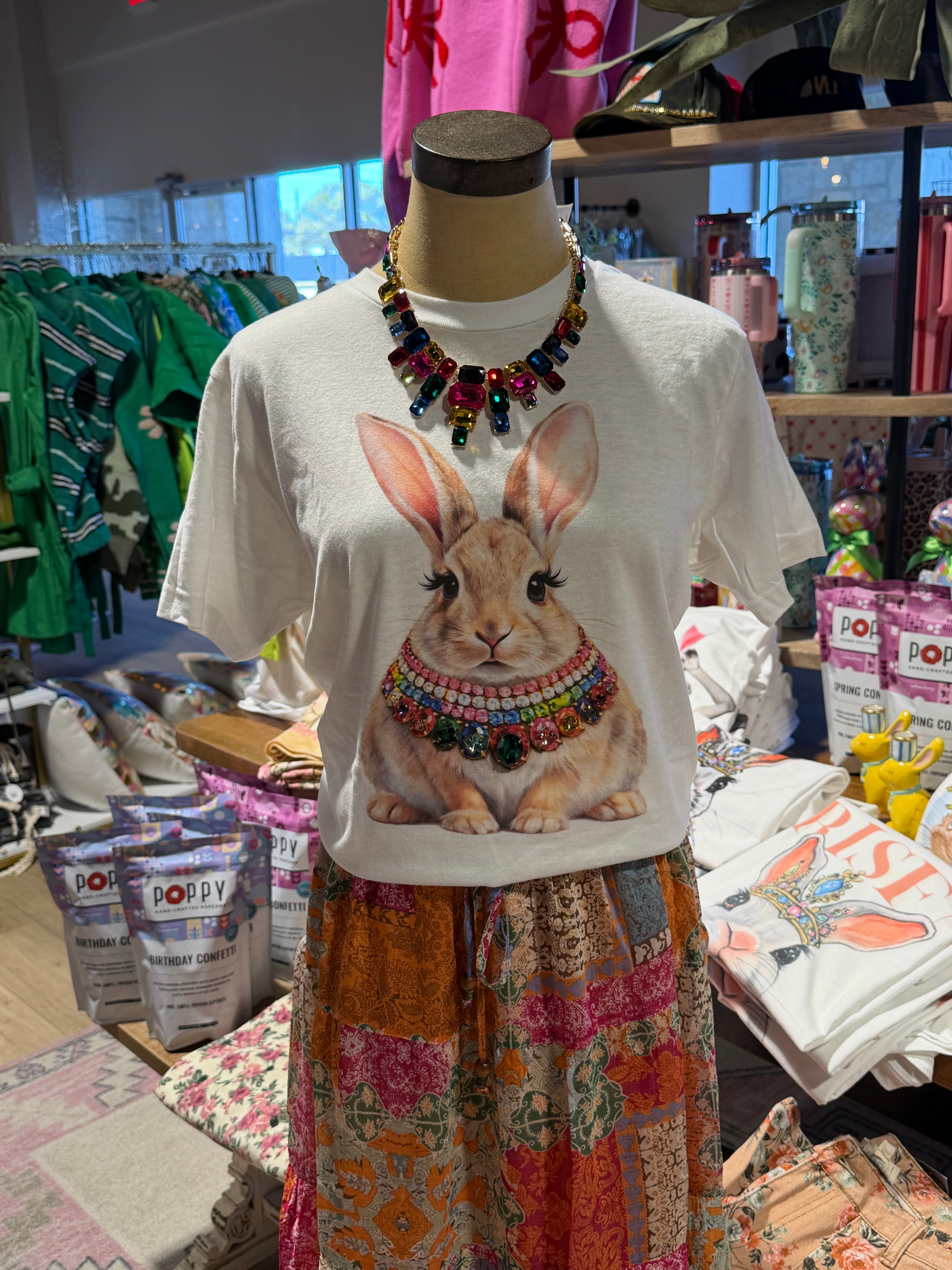 Jeweled Bunny Tee