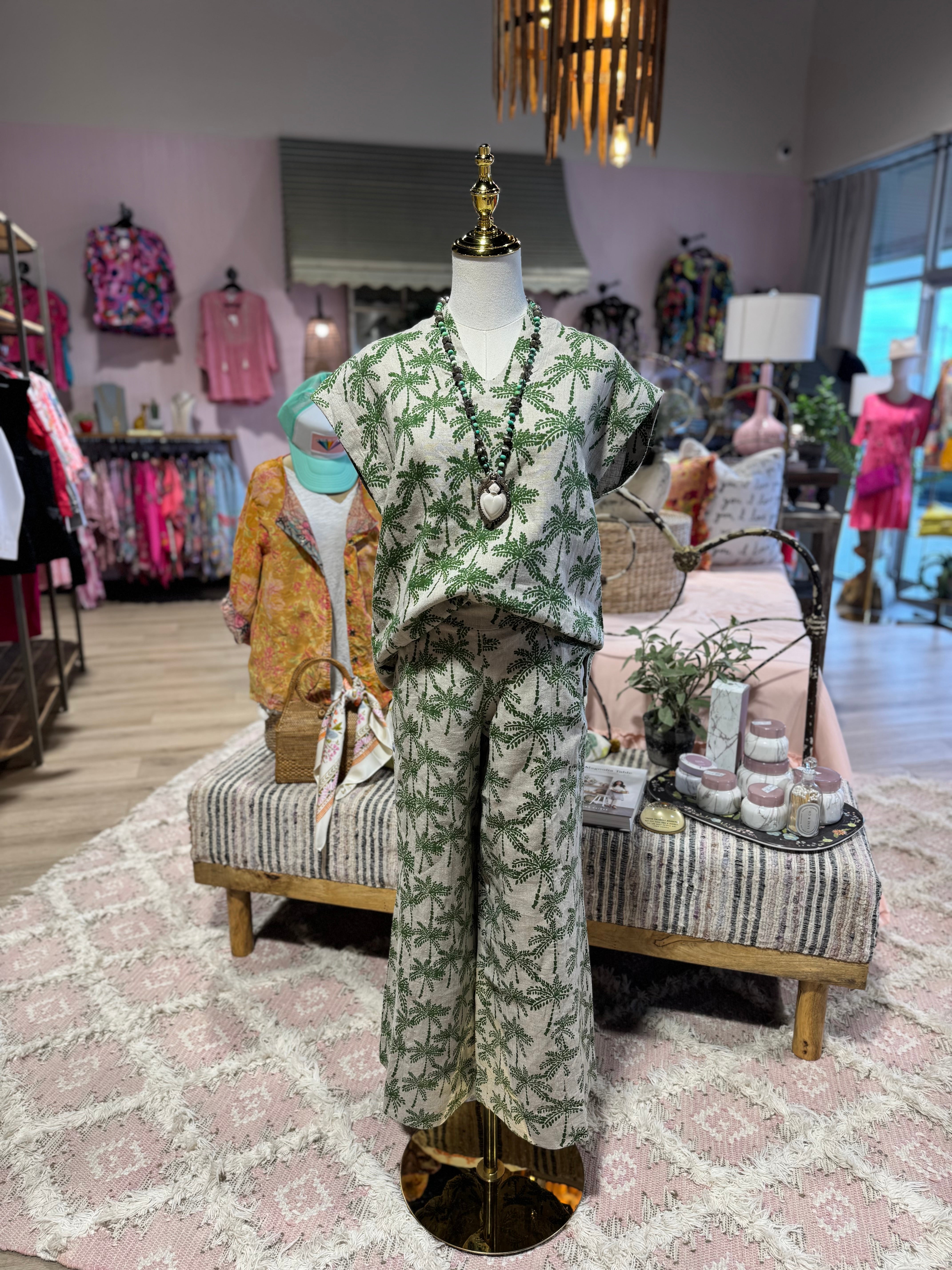 Palm Tree Pants - SALE